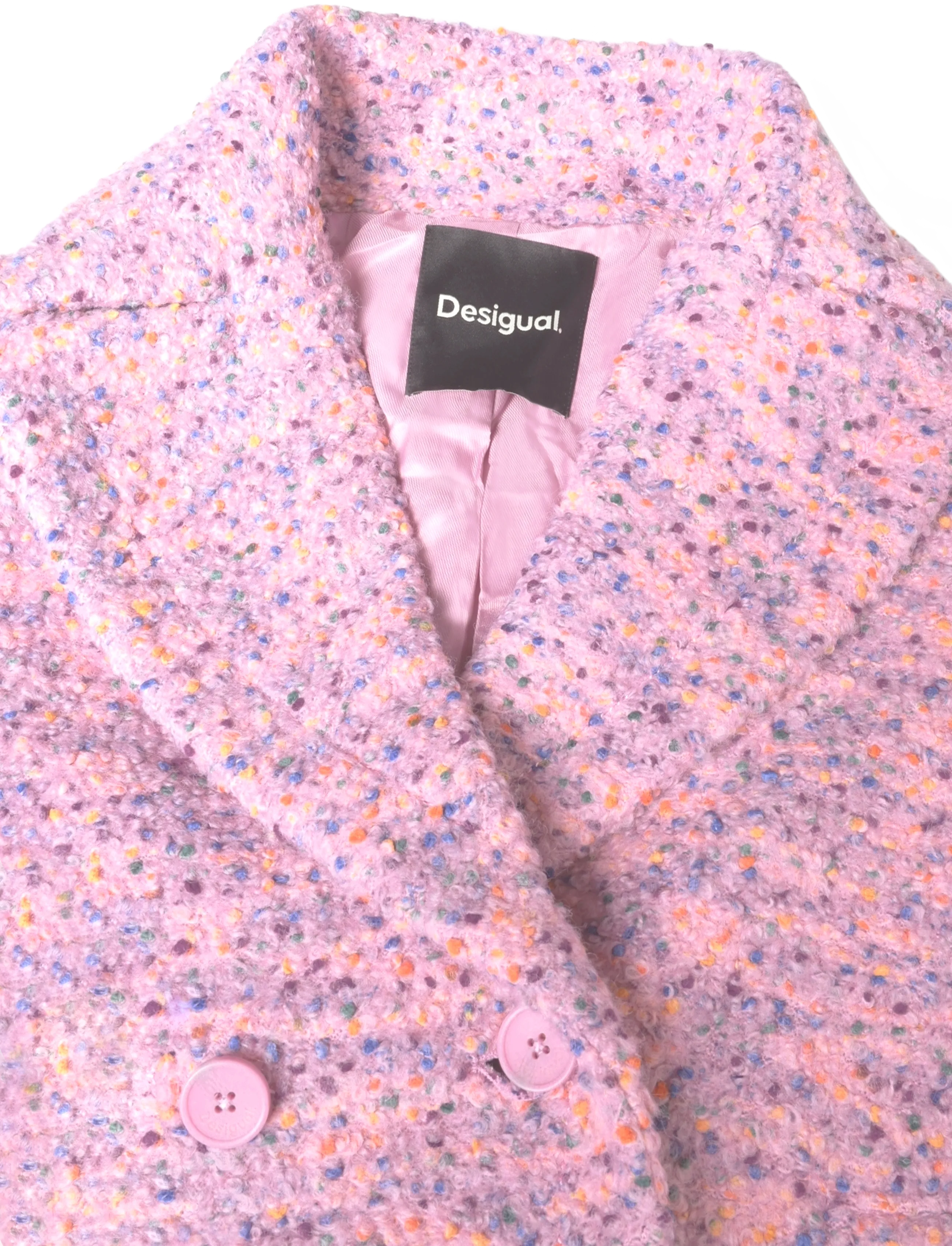 Desigual - COAT_BOTTONE - talvejoped - red - 2