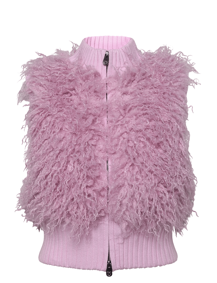 Desigual - CHAQ_KATRINA - fleece- und teddy-westen - red - 0