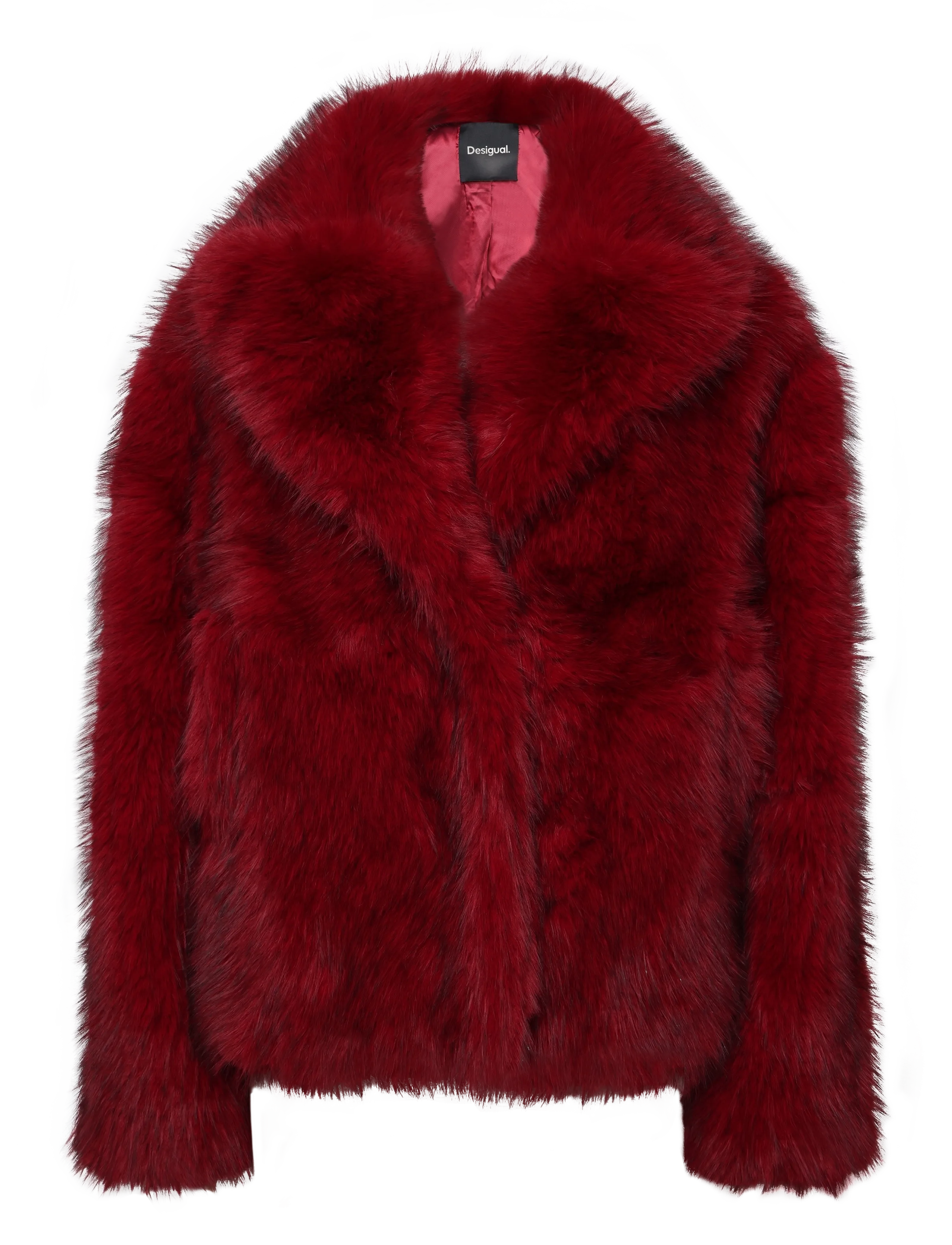 Desigual CHAQ_CRUDELIA - Kunstkarusnahk - RED / burgundy