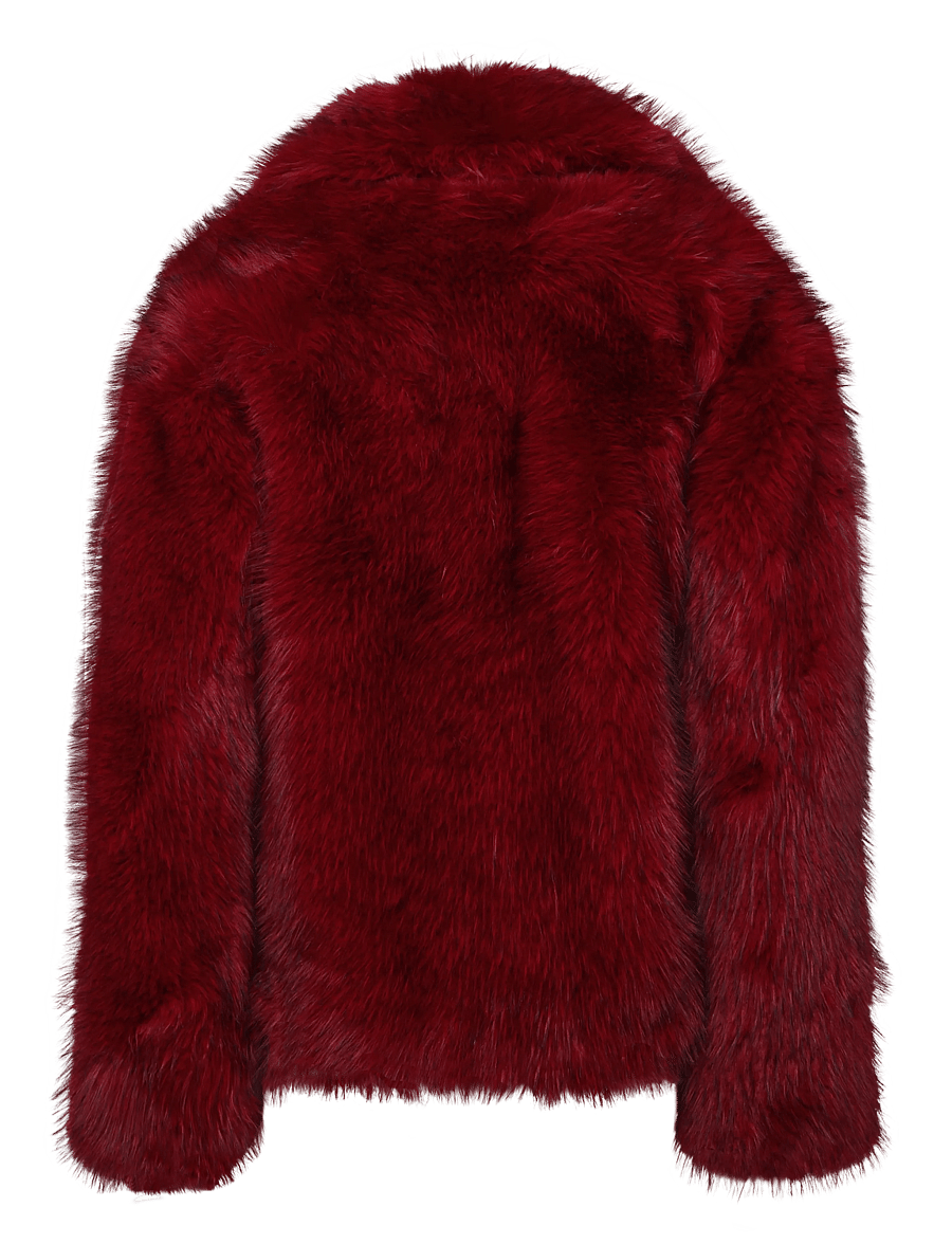 Desigual - CHAQ_CRUDELIA - fuskpäls - red - 1