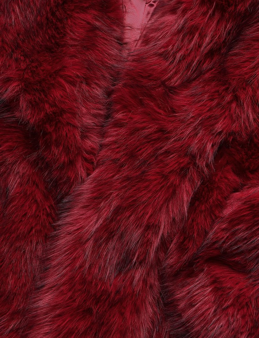 Desigual - CHAQ_CRUDELIA - fuskpäls - red - 3