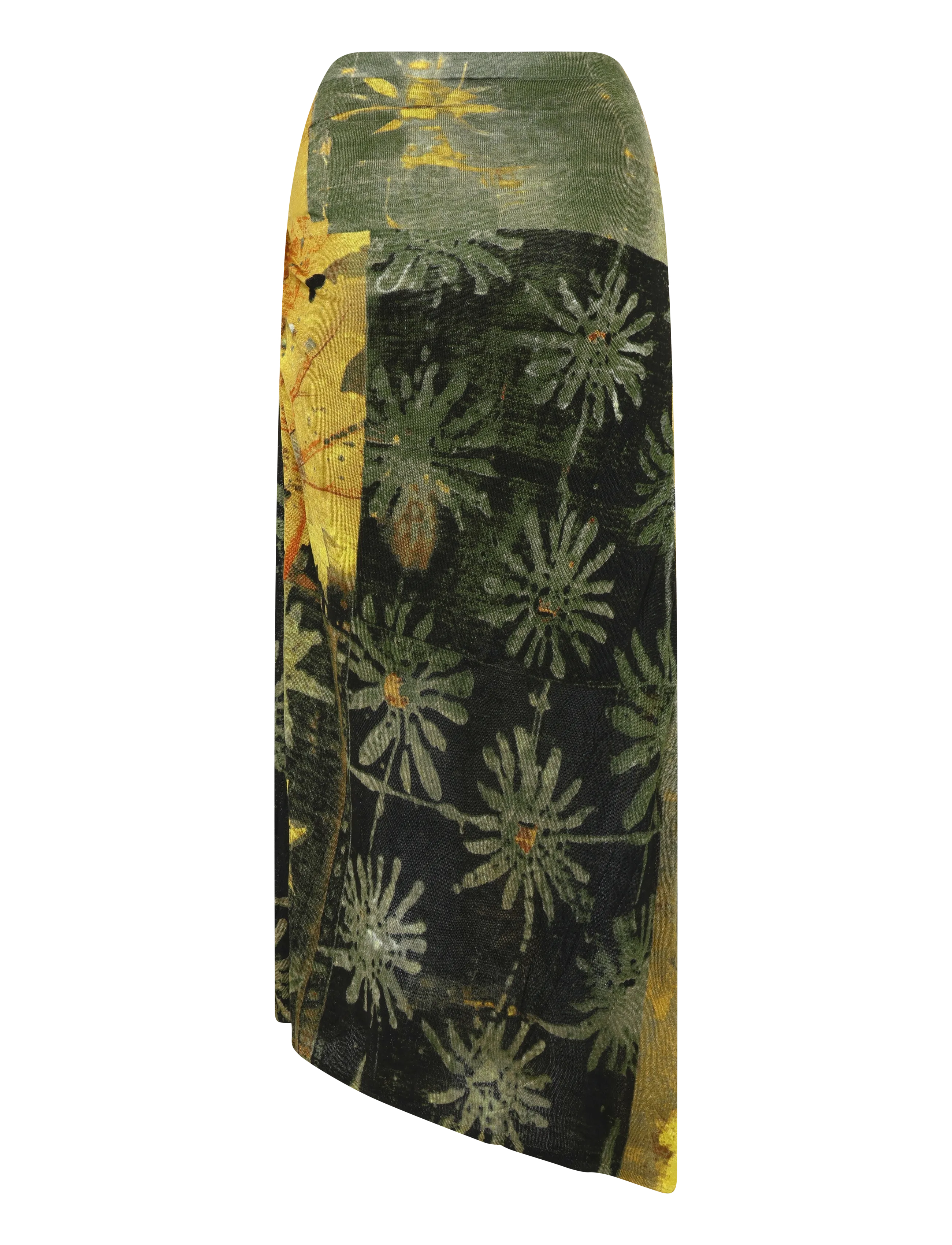Desigual - FAL_JULIETA - strikkede nederdele - green - 1