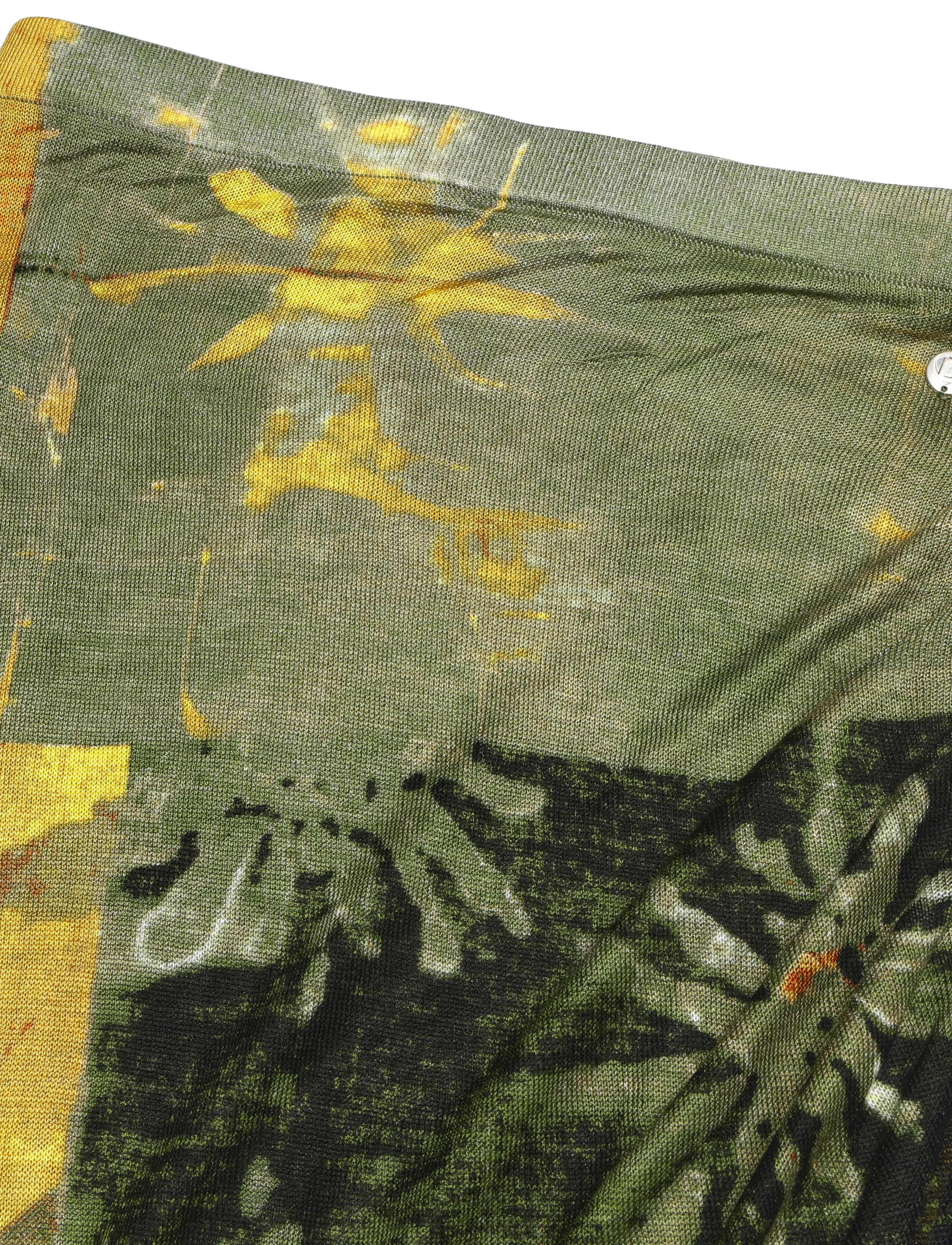 Desigual - FAL_JULIETA - strikkede nederdele - green - 2