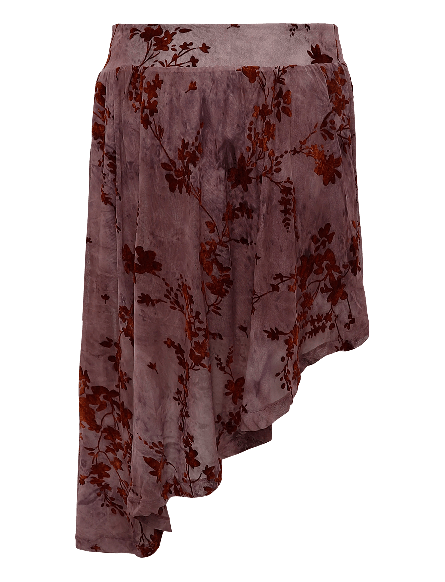 Desigual - FAL_OPORTO - midi-röcke - red - 1