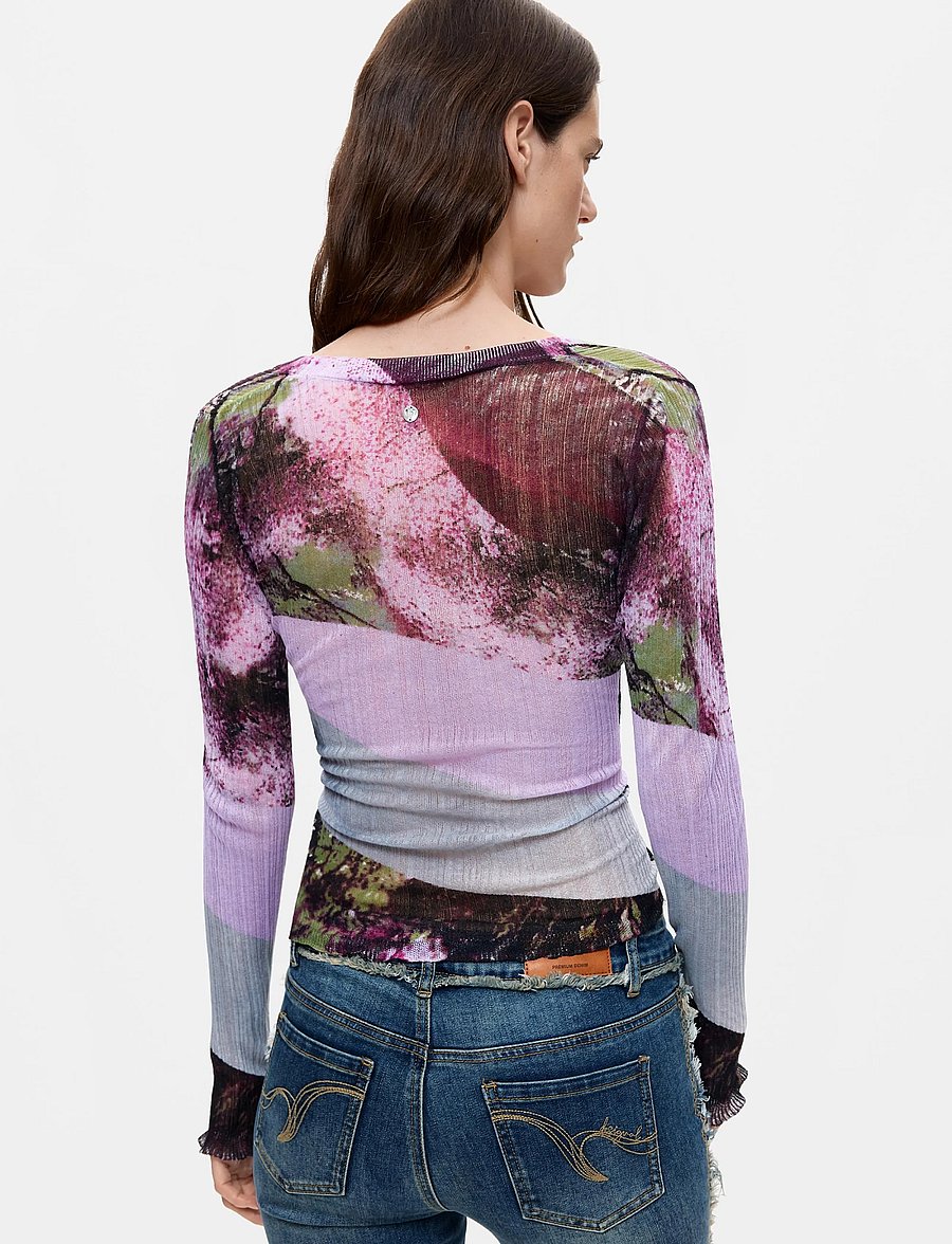 Desigual - JERS_MOUNTAINS - strickjacken - red - 3