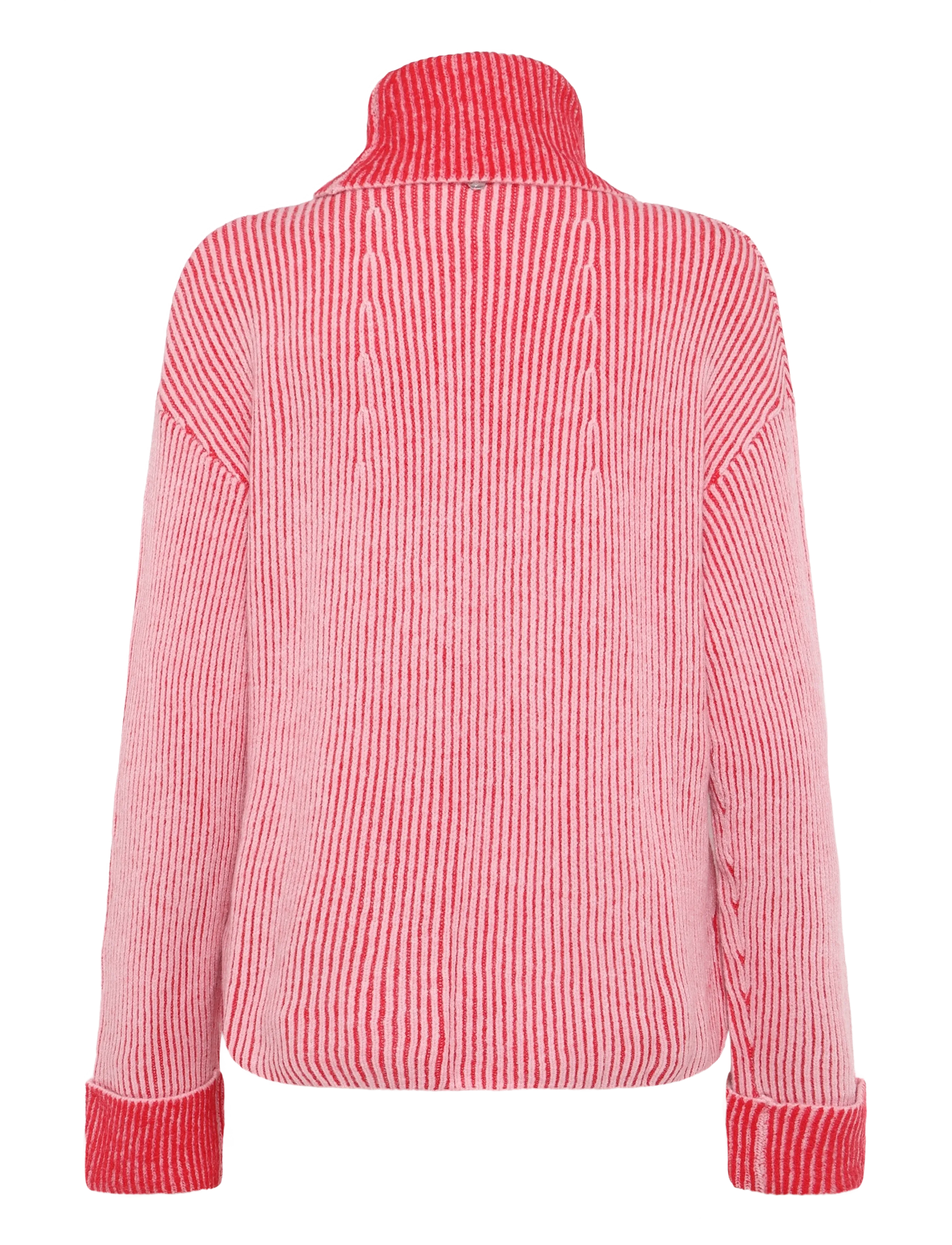 Desigual - JERS_EMY - rollkragenpullover - red - 2