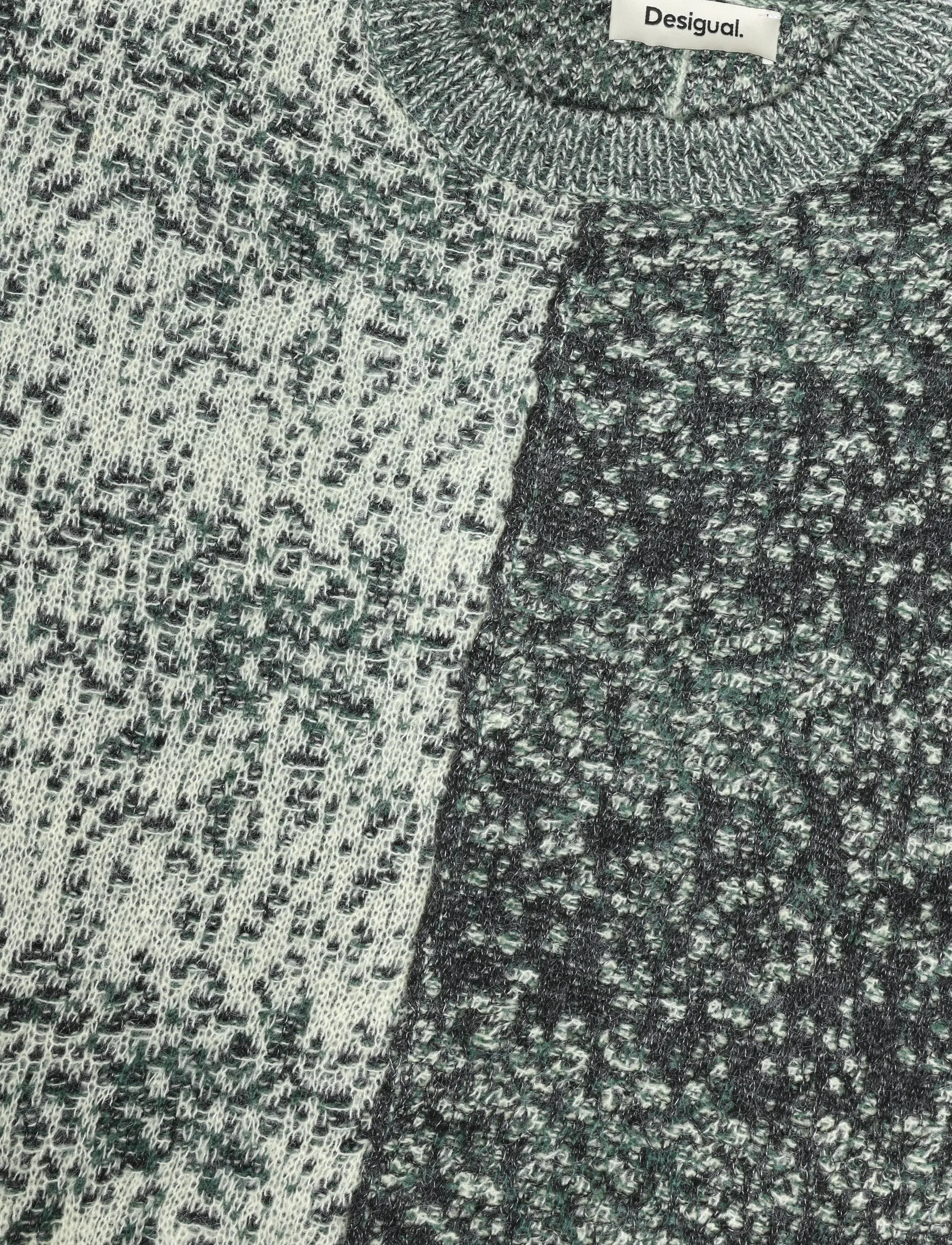 Desigual - JERS_EARTH - striktrøjer - green - 2