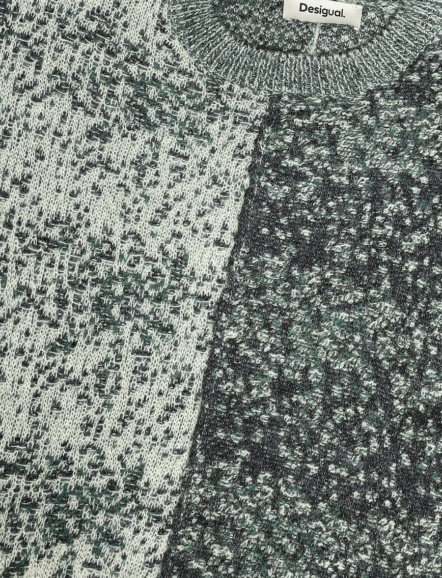 Desigual - JERS_EARTH - striktrøjer - green - 2