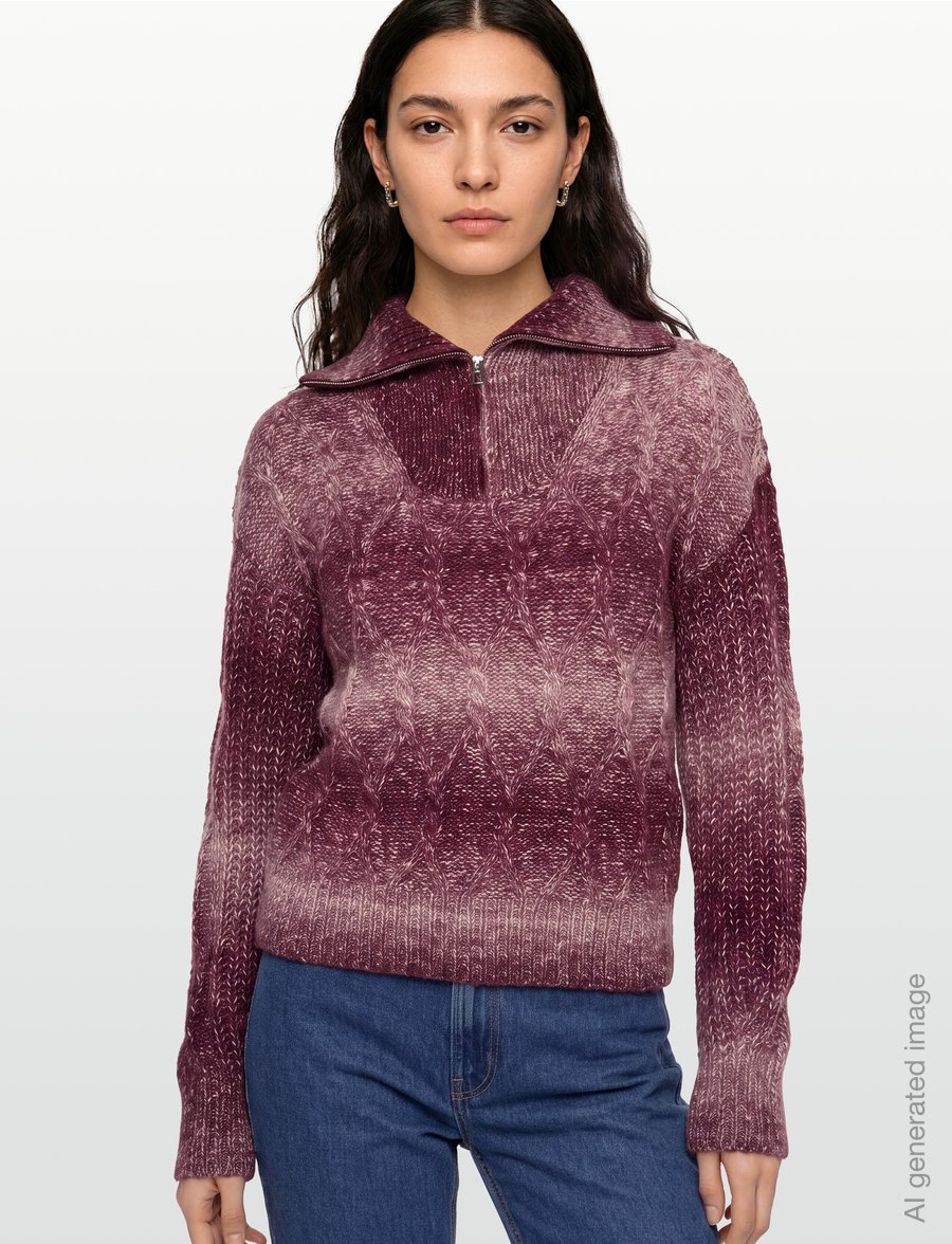 Desigual - JERS_OTTO - stickade tröjor - red - 3