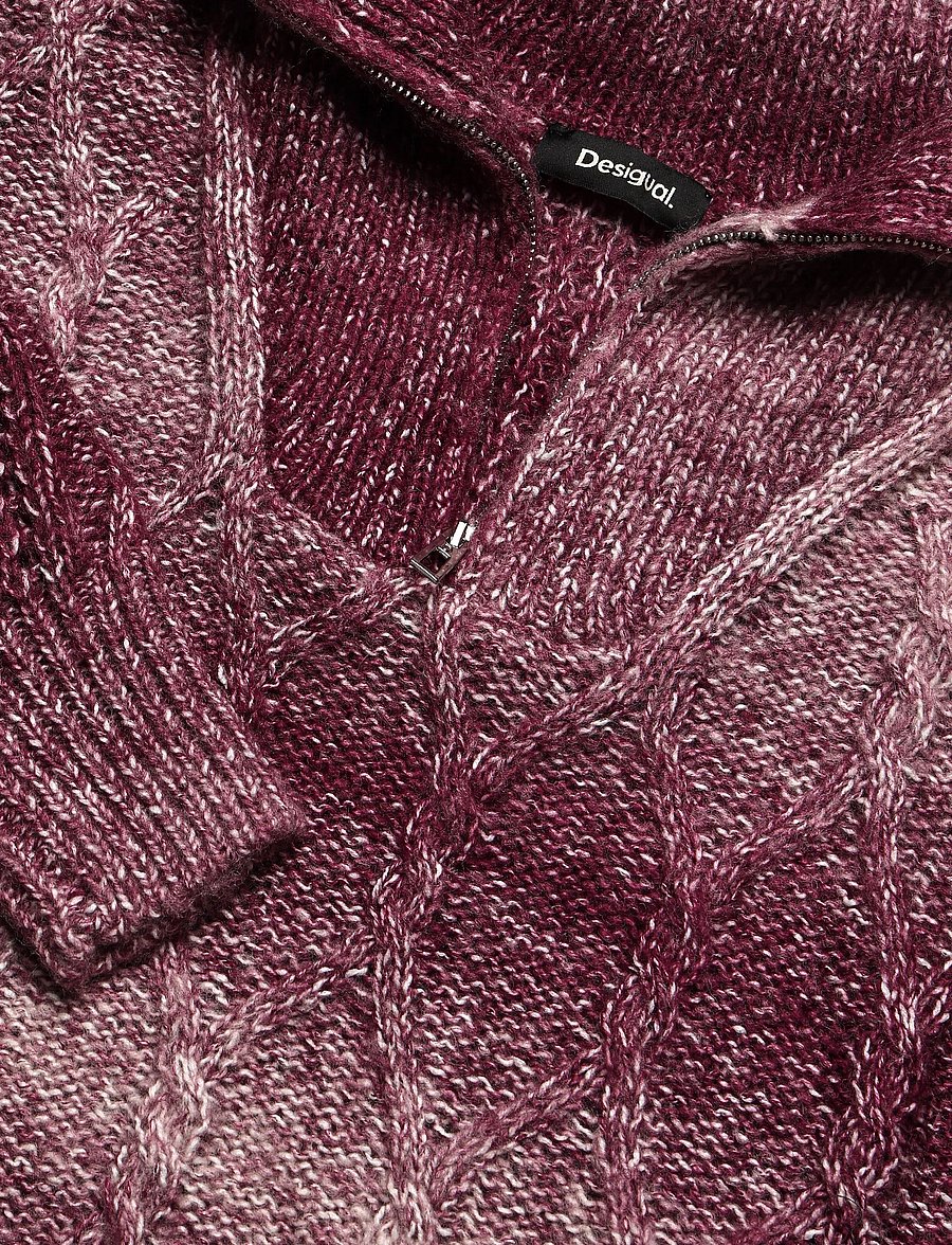 Desigual - JERS_OTTO - striktrøjer - red - 2