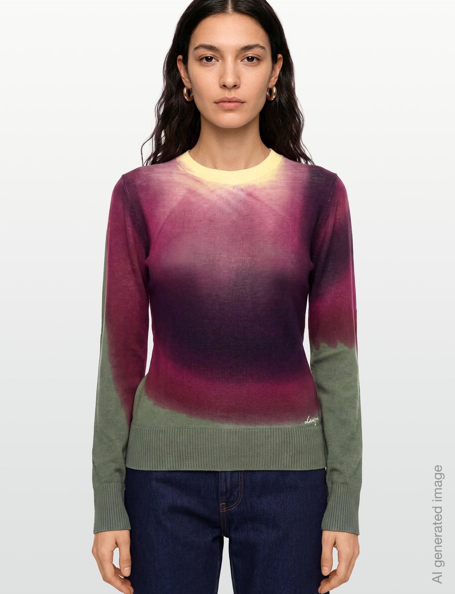 Desigual - JERS_VEGET - striktrøjer - red - 3