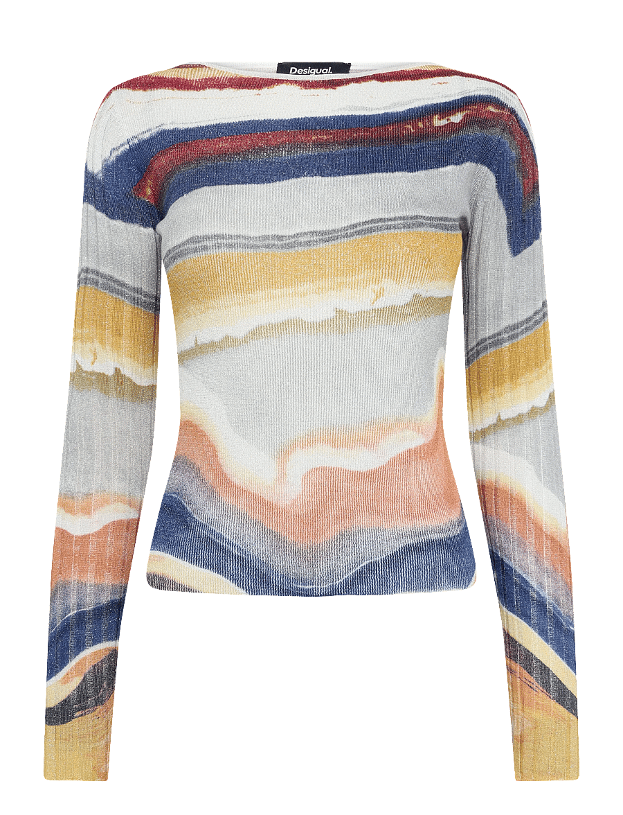 Desigual - JERS_TERRA - striktrøjer - blue - 1