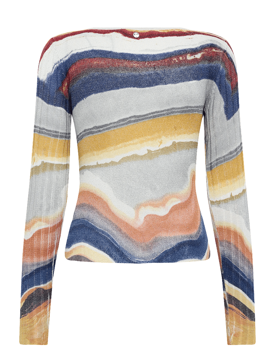 Desigual - JERS_TERRA - striktrøjer - blue - 2