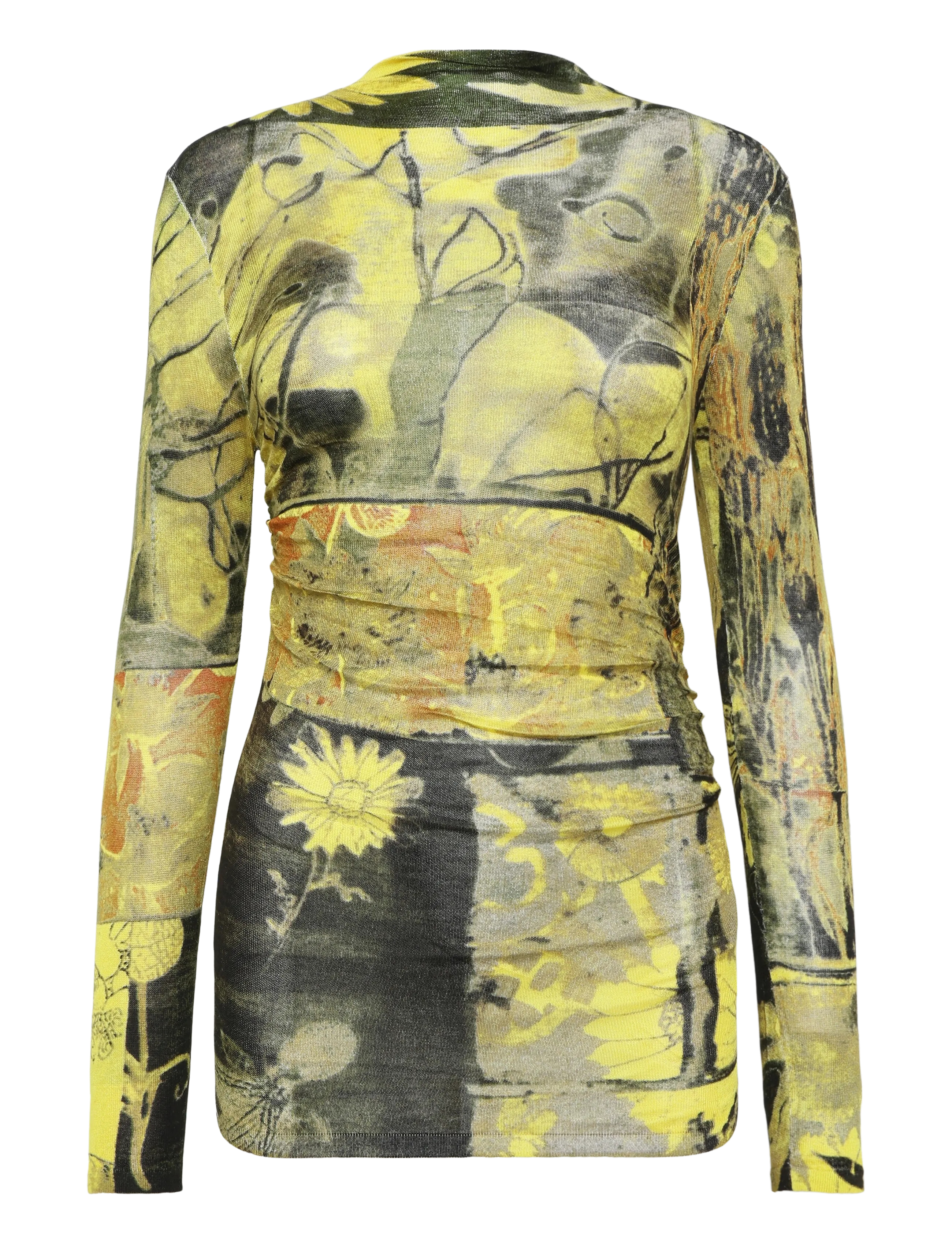 Desigual JERS_WHISMY - Rollkragenpullover - GREEN / green