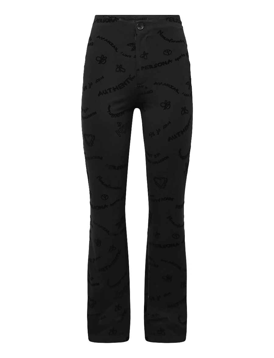 Desigual - PANT_MICHELLE - bukser med lige ben - black - 1