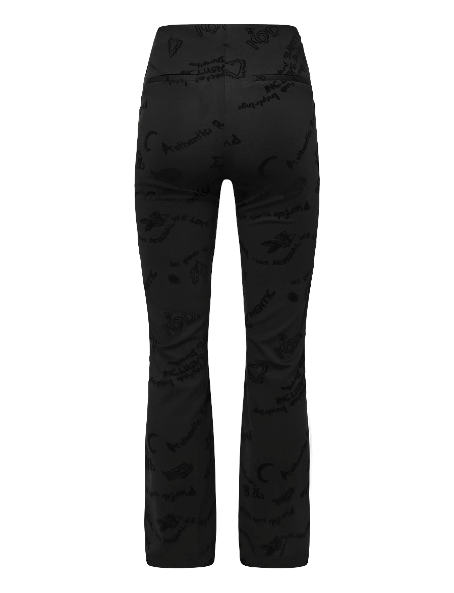 Desigual - PANT_MICHELLE - bukser med lige ben - black - 2