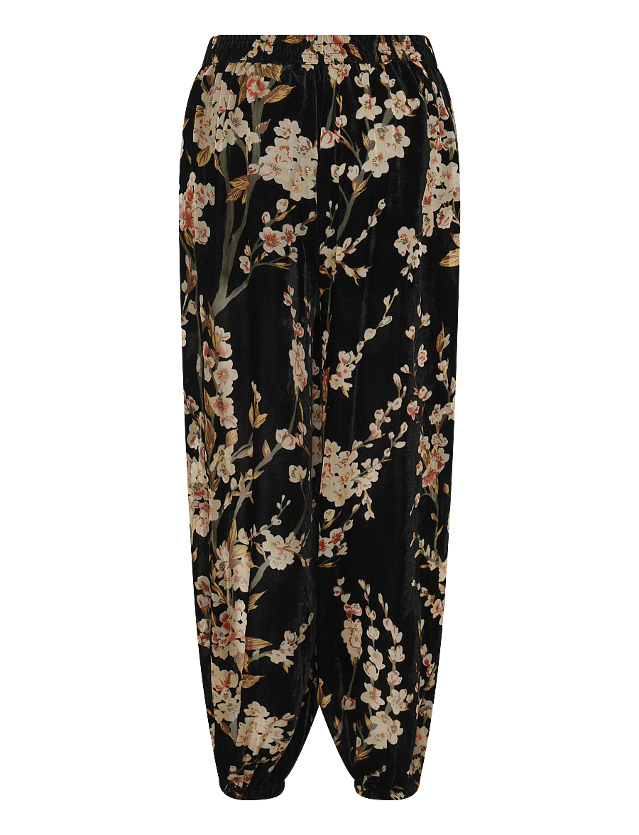 Desigual - PANT JAPAN - hosen mit geradem bein - black - 1