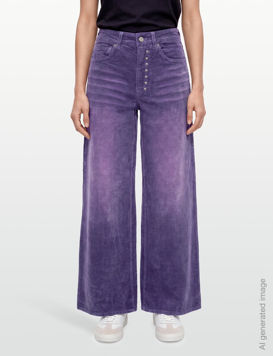 Desigual - PANT_REF_PORLY - bukser med brede ben - red - 3