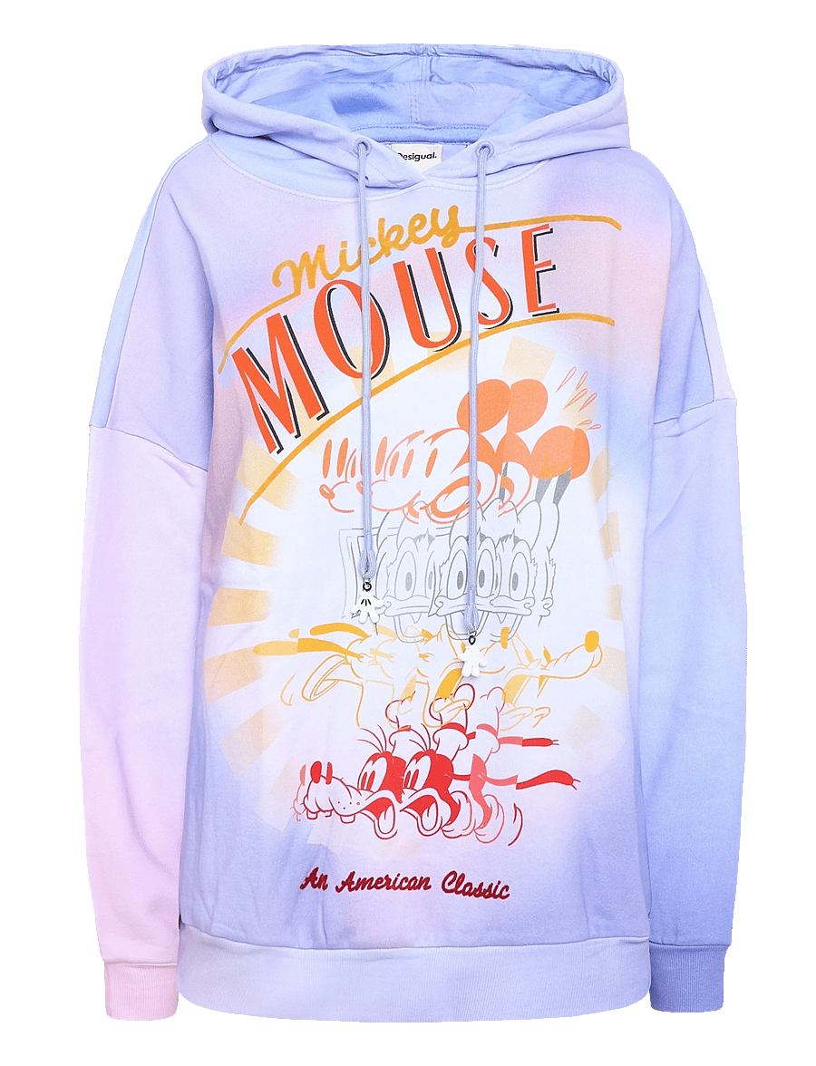 Desigual - SWEAT_MICKEY&CIA - kapuutsiga pusad - red - 1