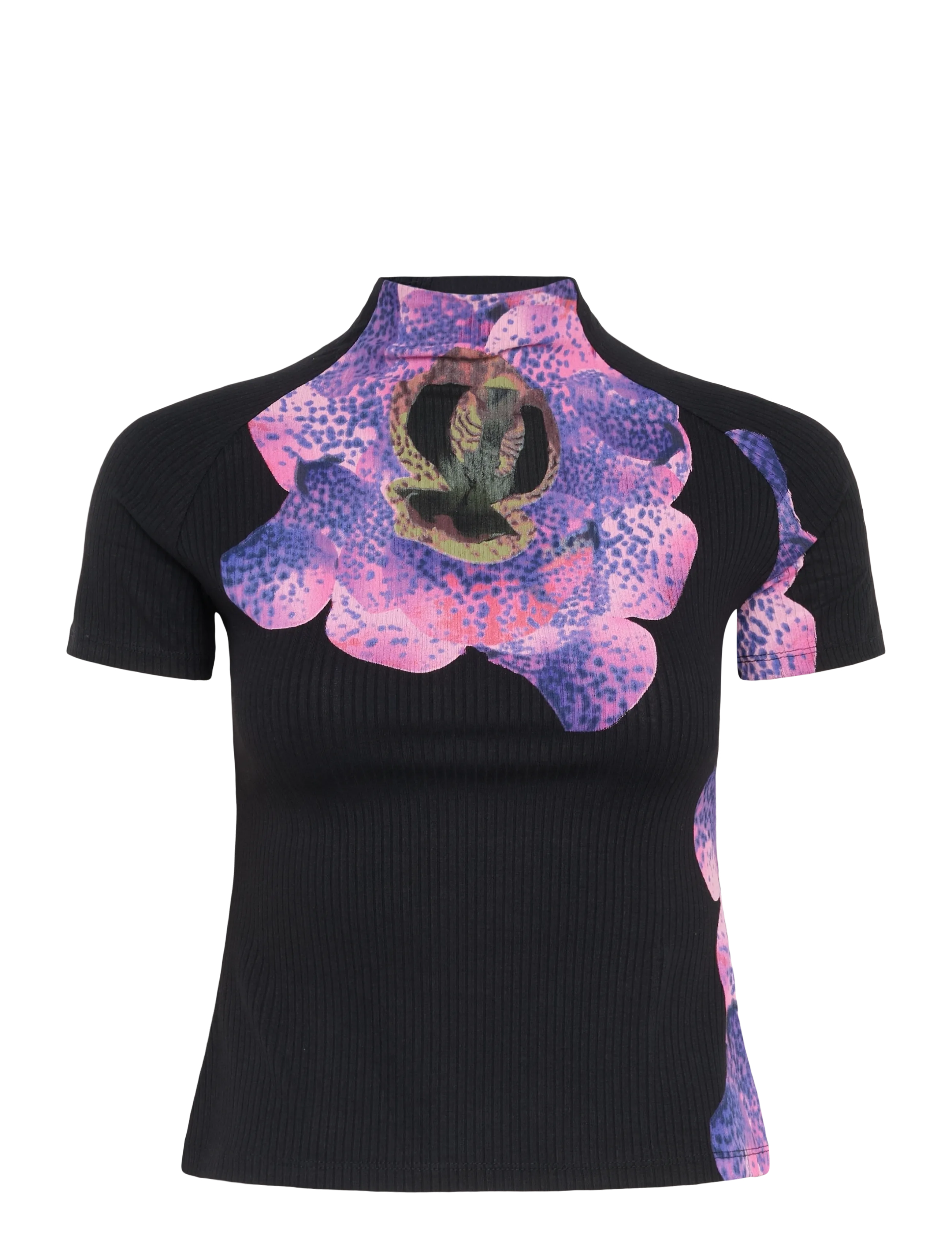 Desigual - Ts_Orchidpruple_Lacroix - Džemperis ar