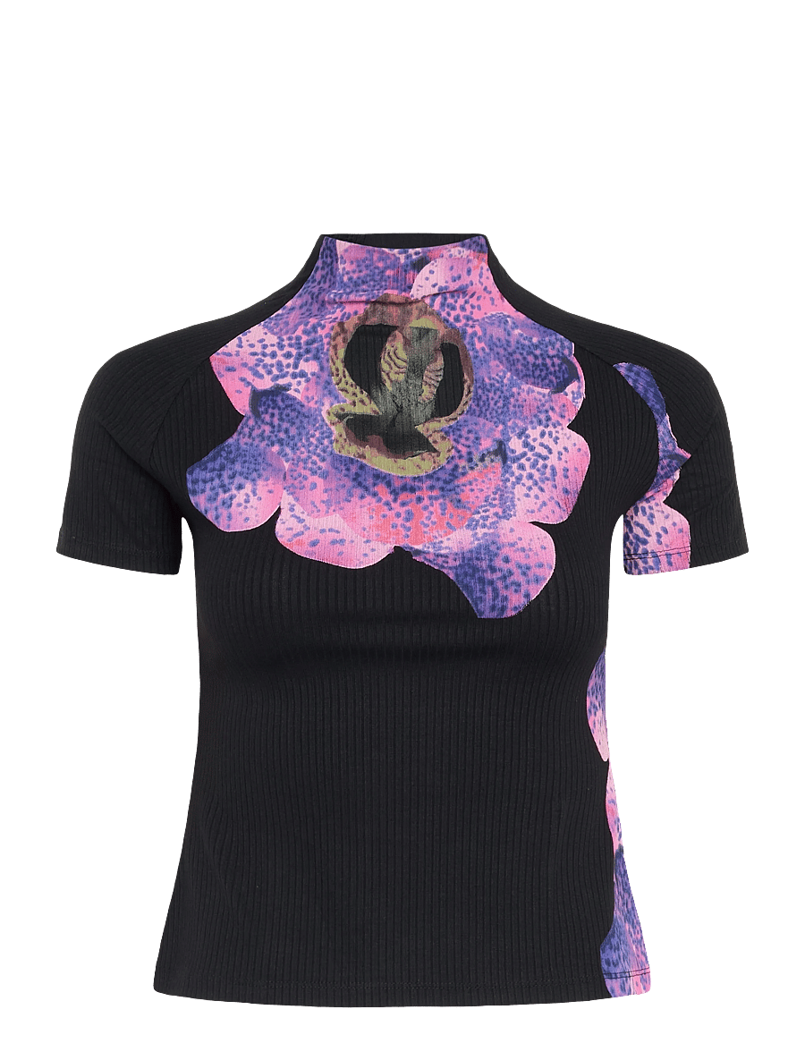 Desigual - TS_ORCHIDPRUPLE_LACROIX - rullekraver - black - 1