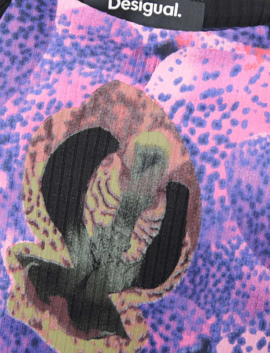 Desigual - TS_ORCHIDPRUPLE_LACROIX - rullekraver - black - 5