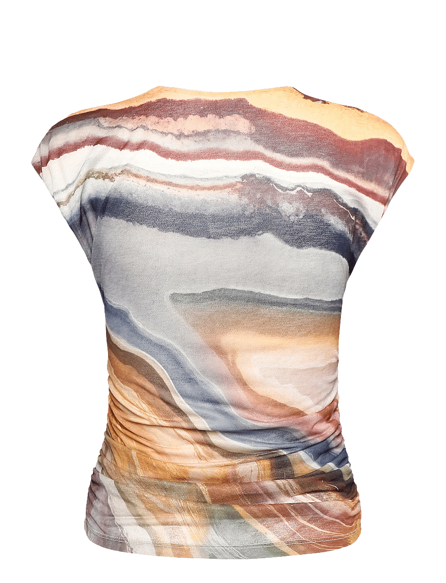 Desigual - TS_REIKIAVIK - t-särgid - material finishes - 2