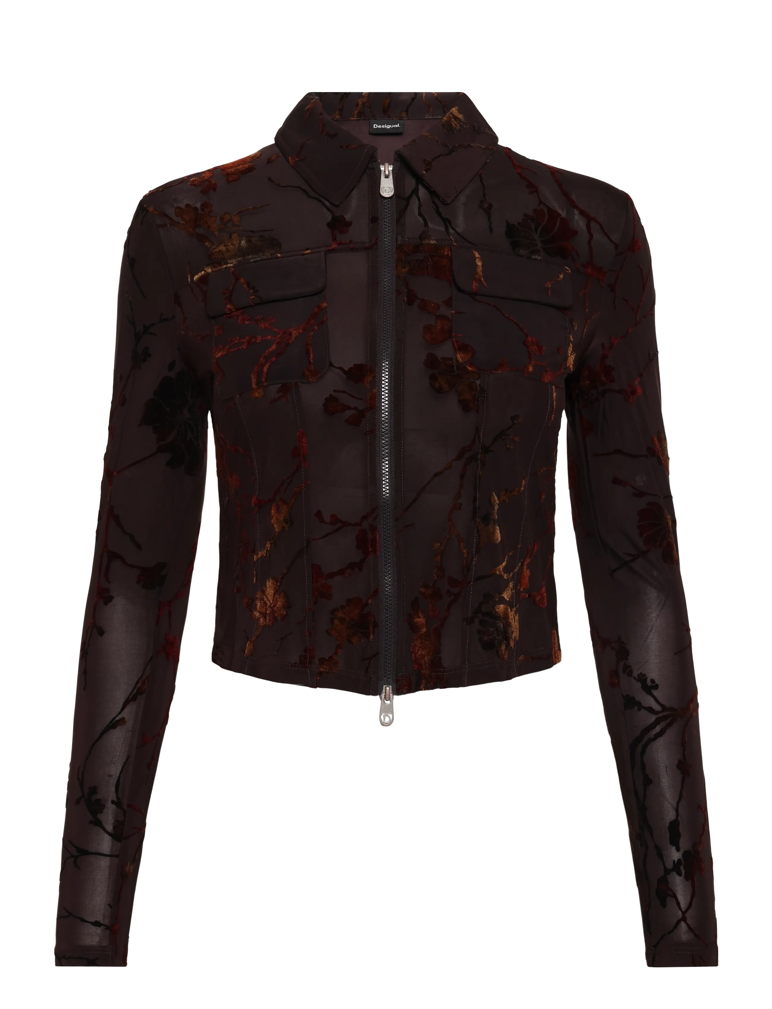 Desigual TS BUCAREST - Blouses - BROWN / brown