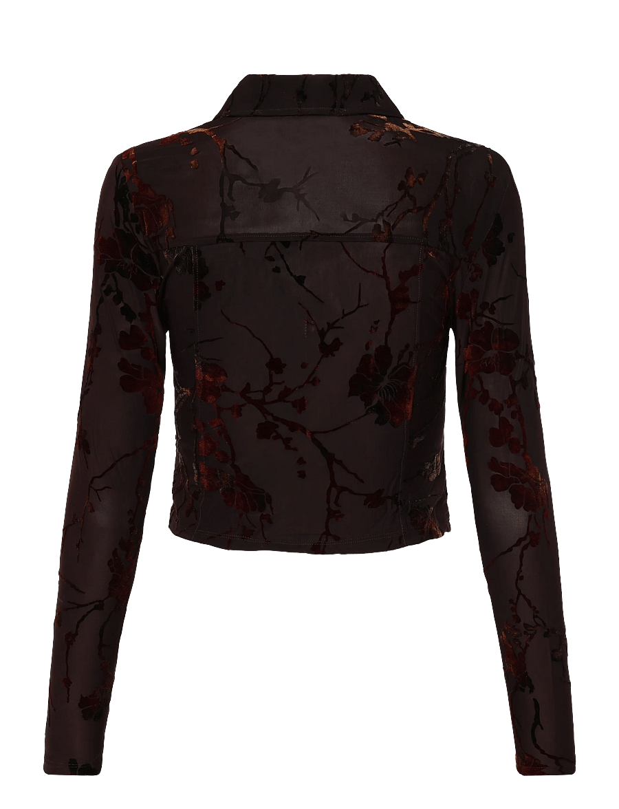 Desigual - TS BUCAREST - long sleeved blouses - brown - 1