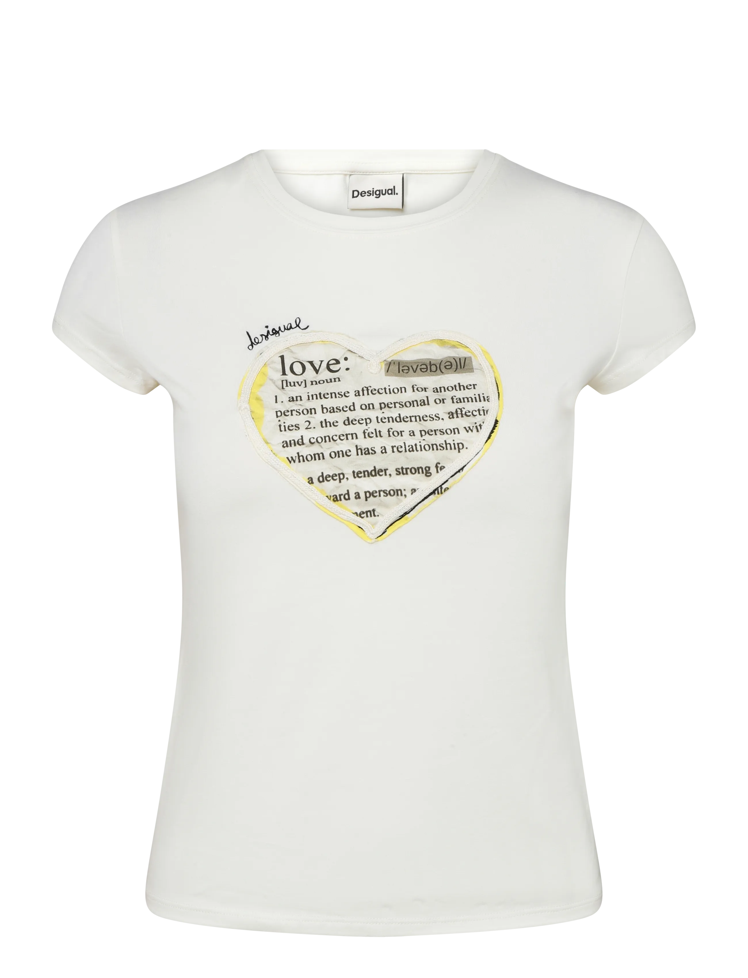 Desigual TS_LOVE - Desigual - WHITE / white