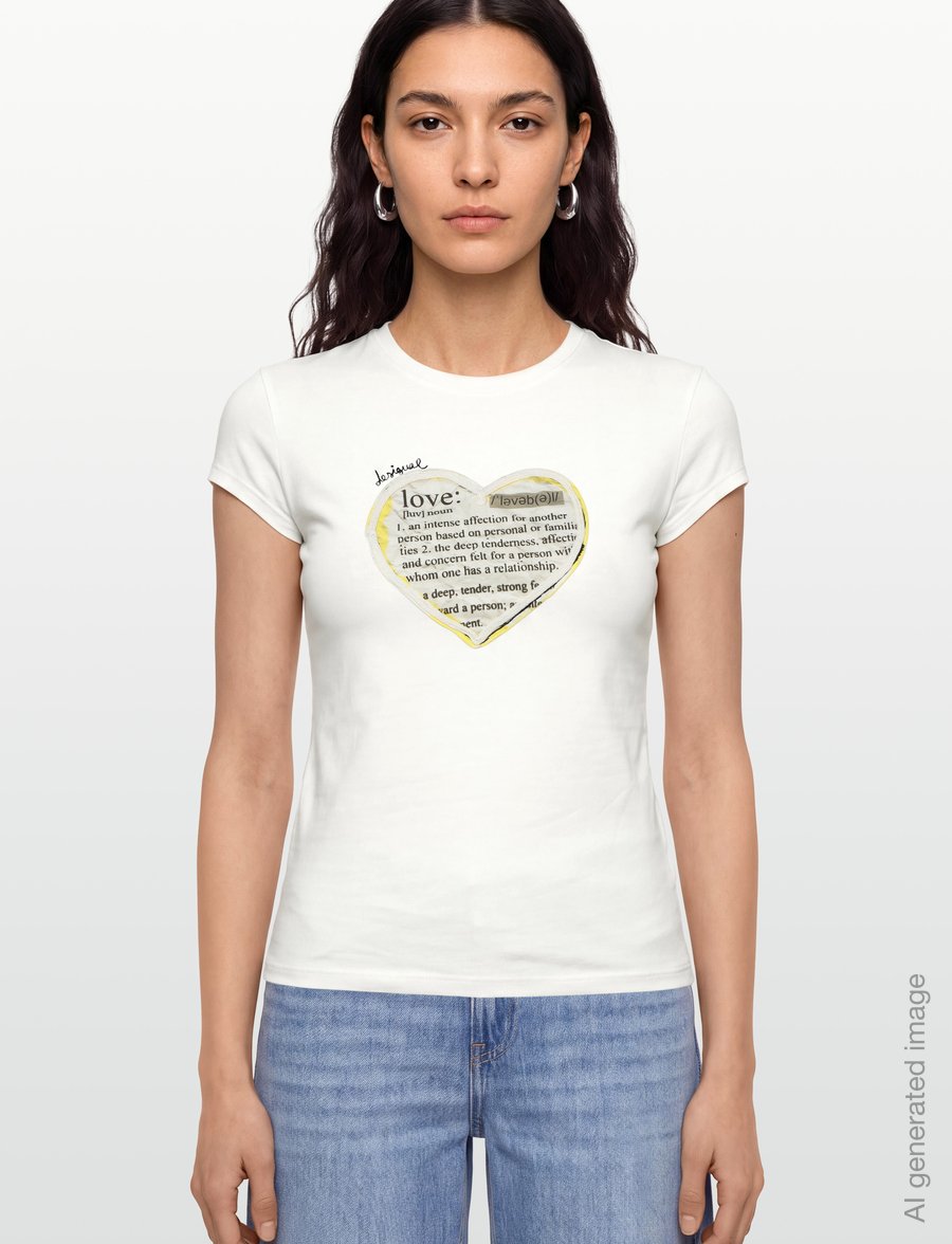 Desigual - TS_LOVE - t-shirts - white - 3