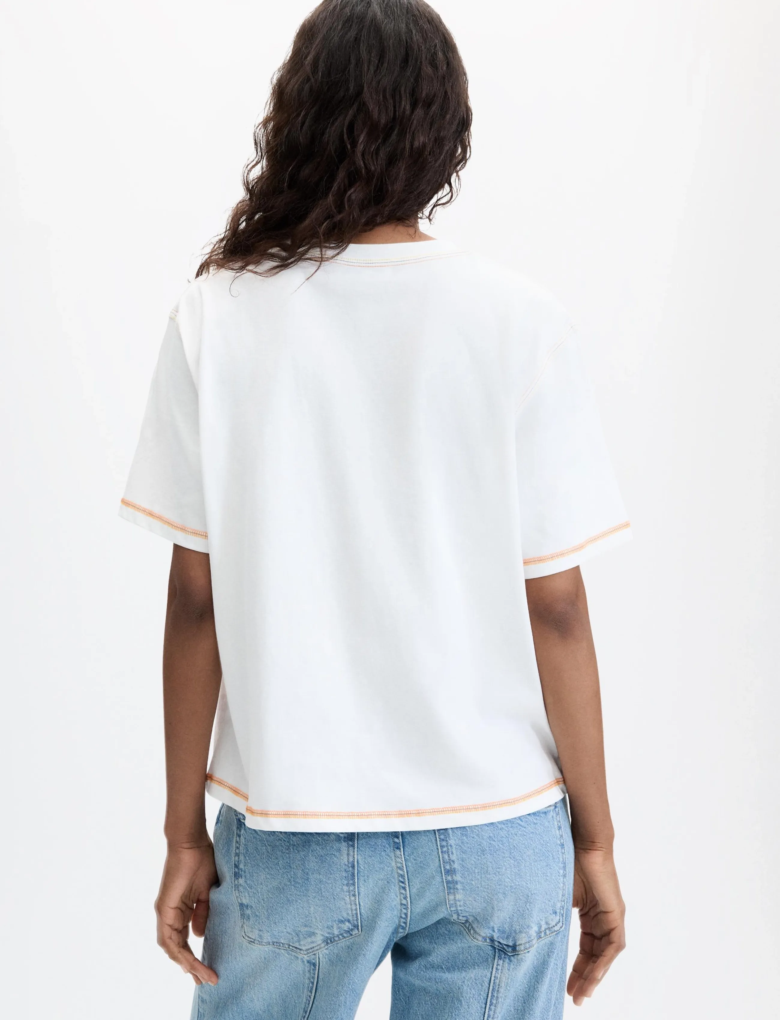 Desigual - TS_OSAKA - t-shirts - white - 3