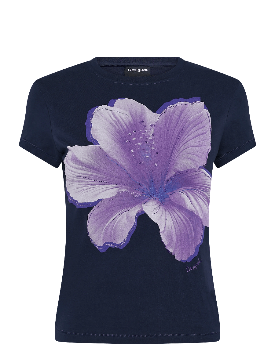 Desigual - TS_YOKOHAMA - t-shirts - blue - 1