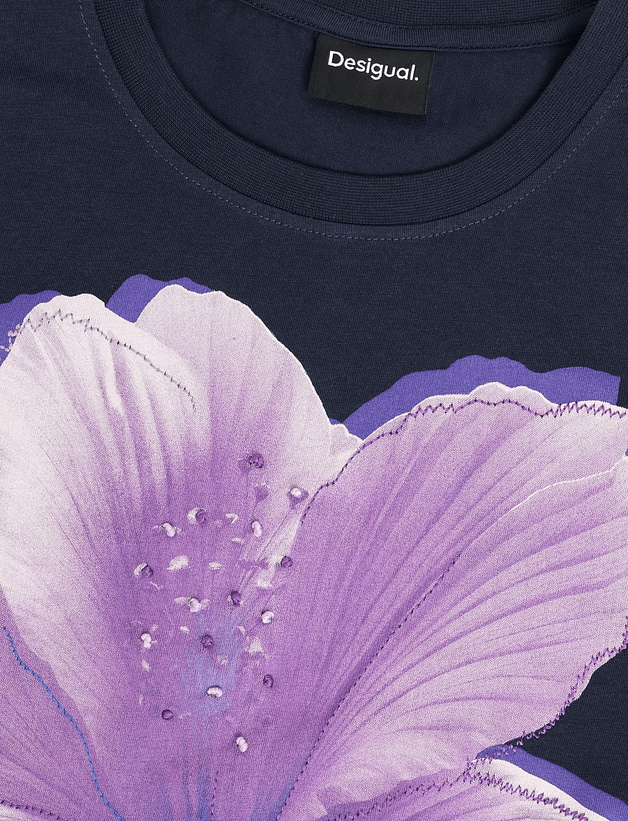 Desigual - TS_YOKOHAMA - t-shirts - blue - 5