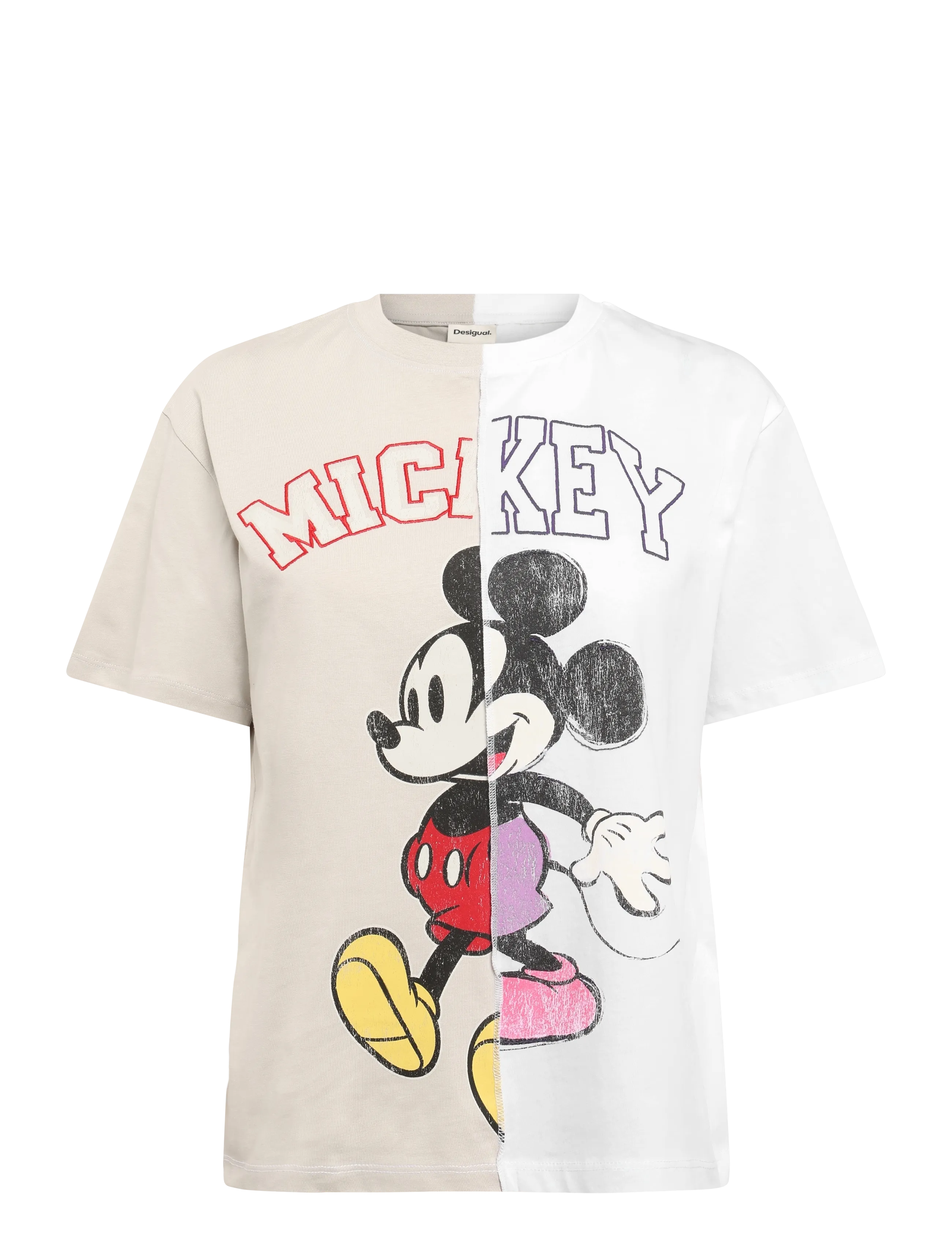 Desigual TS_MIG_MICKEY - Desigual - WHITE / white