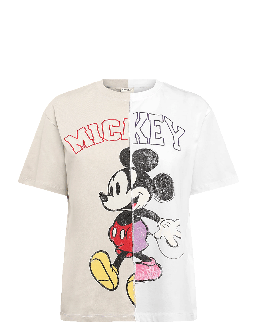 Desigual - TS_MIG_MICKEY - t-shirts - white - 0