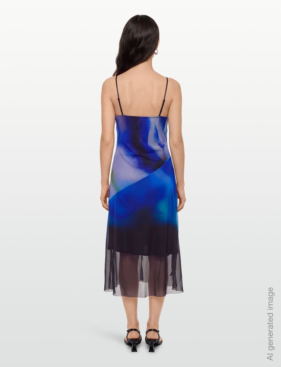 Desigual - VEST_LUPE_LACROIX - slipklänningar - blue - 4