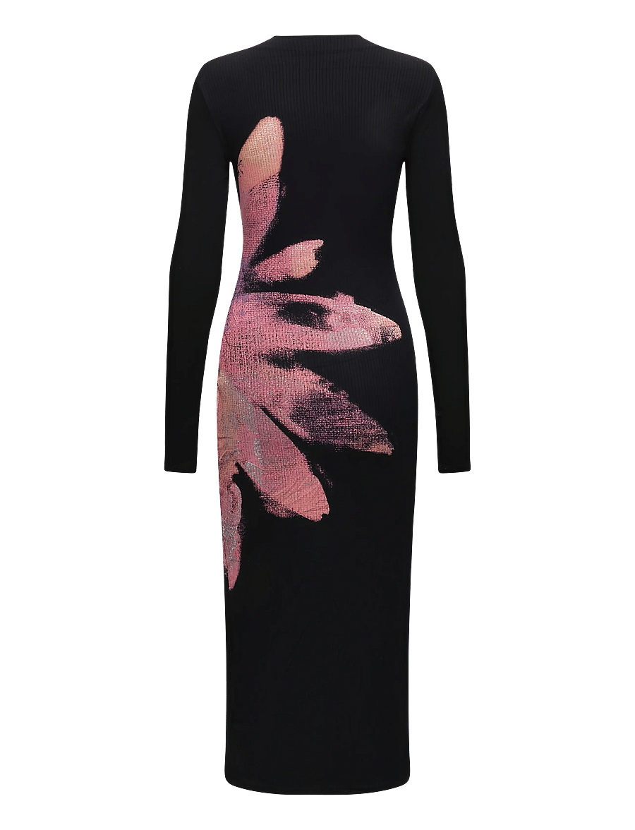 Desigual - VEST_SEVILLA - knitted dresses - black - 1