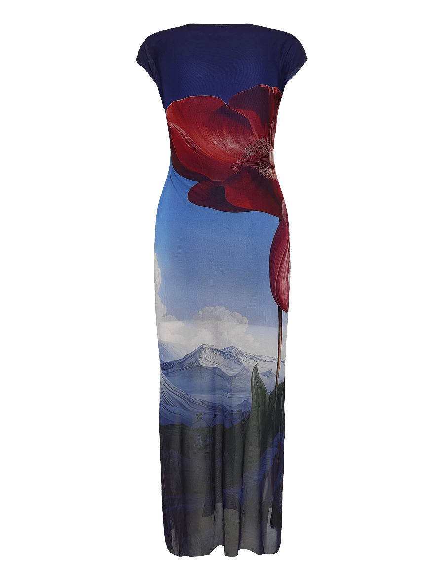 Desigual - VEST_TESA - maxikleider - blue - 2