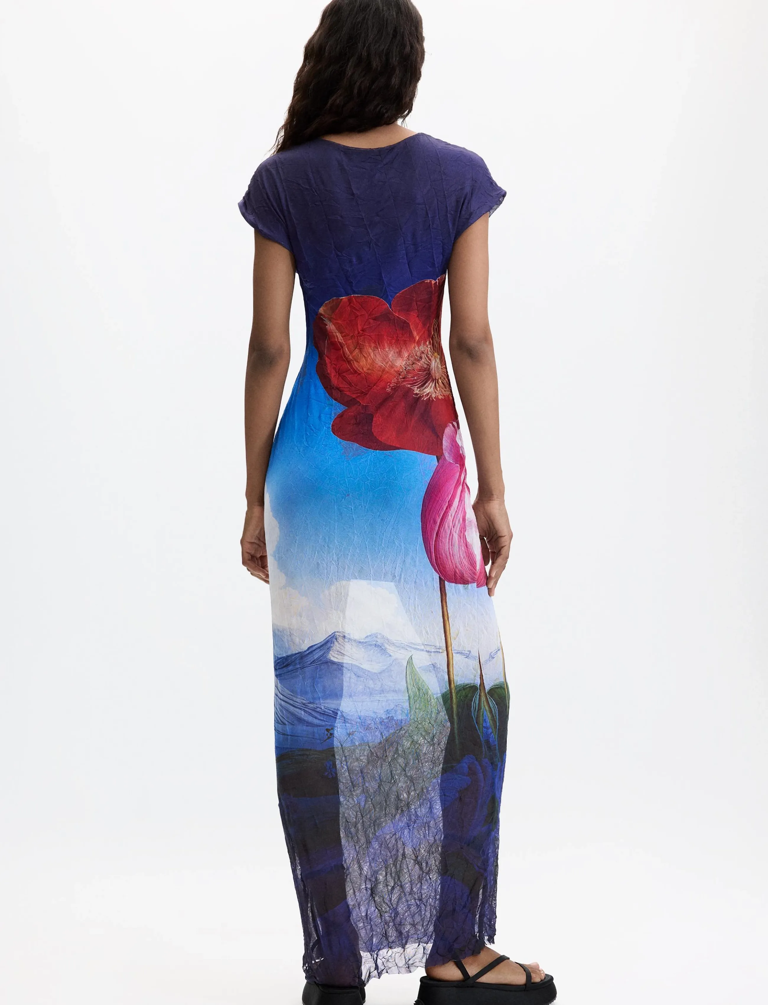 Desigual - VEST_TESA - maxiklänningar - blue - 3
