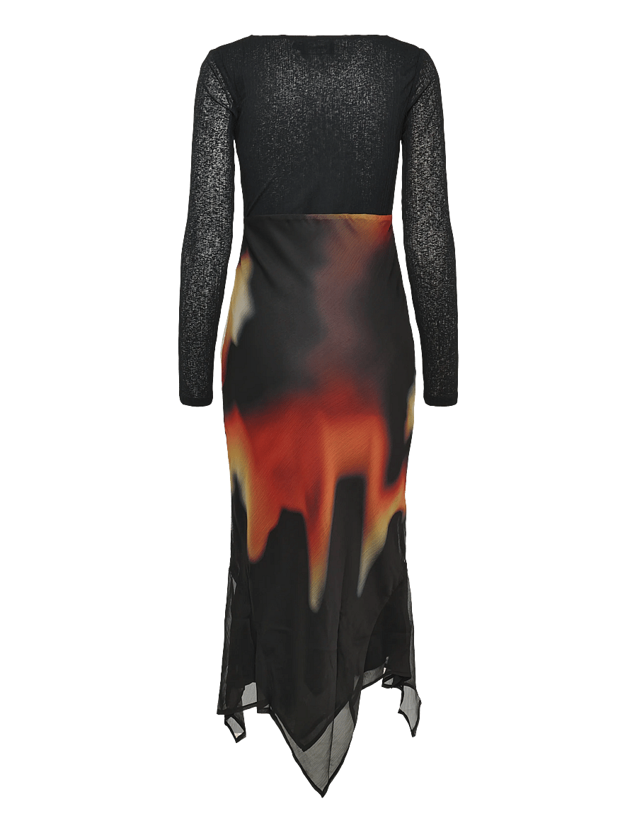Desigual - VEST NAPOLES - midikleider - black - 1