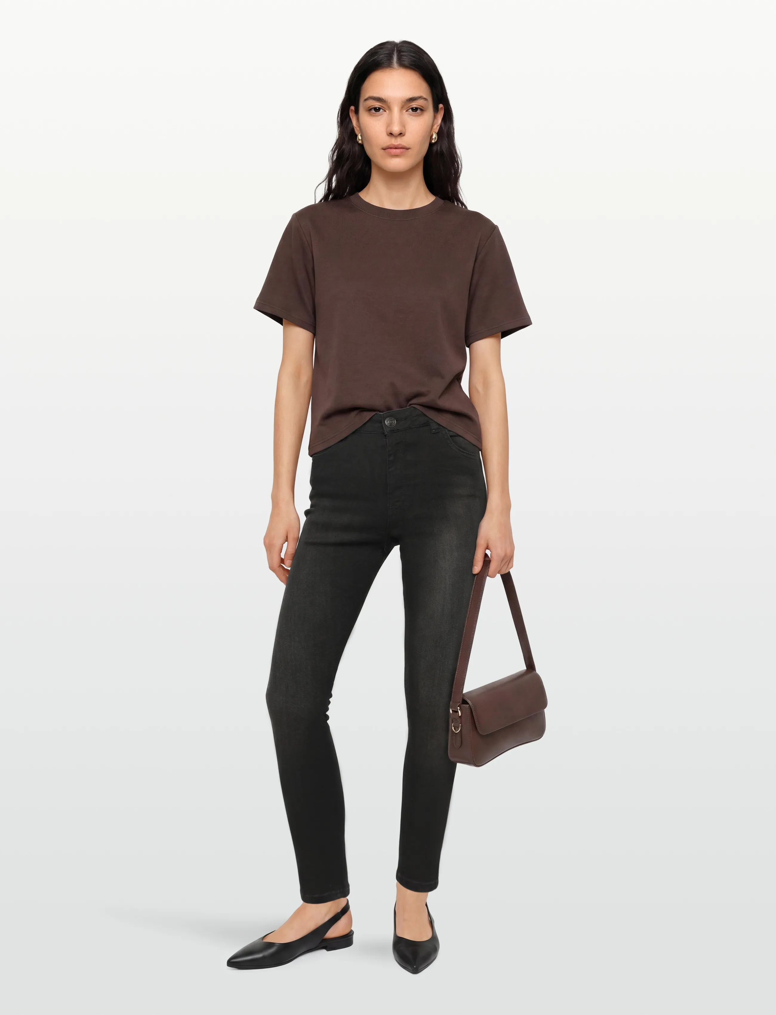 DESIRES - Lola High Power Jeans - liibuvad teksad - black - 0