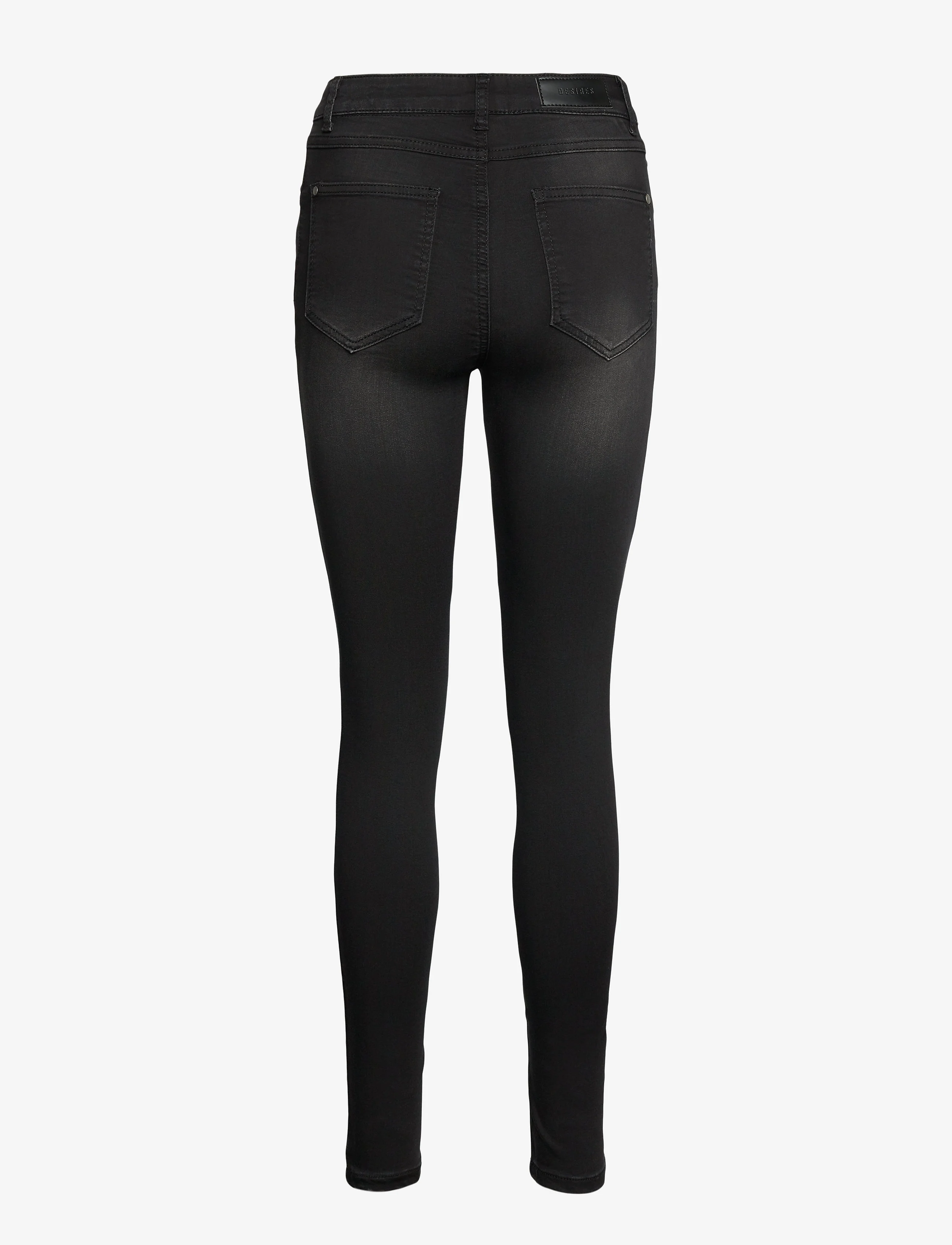DESIRES - Lola High Waist Power Jeans - liibuvad teksad - black - 1