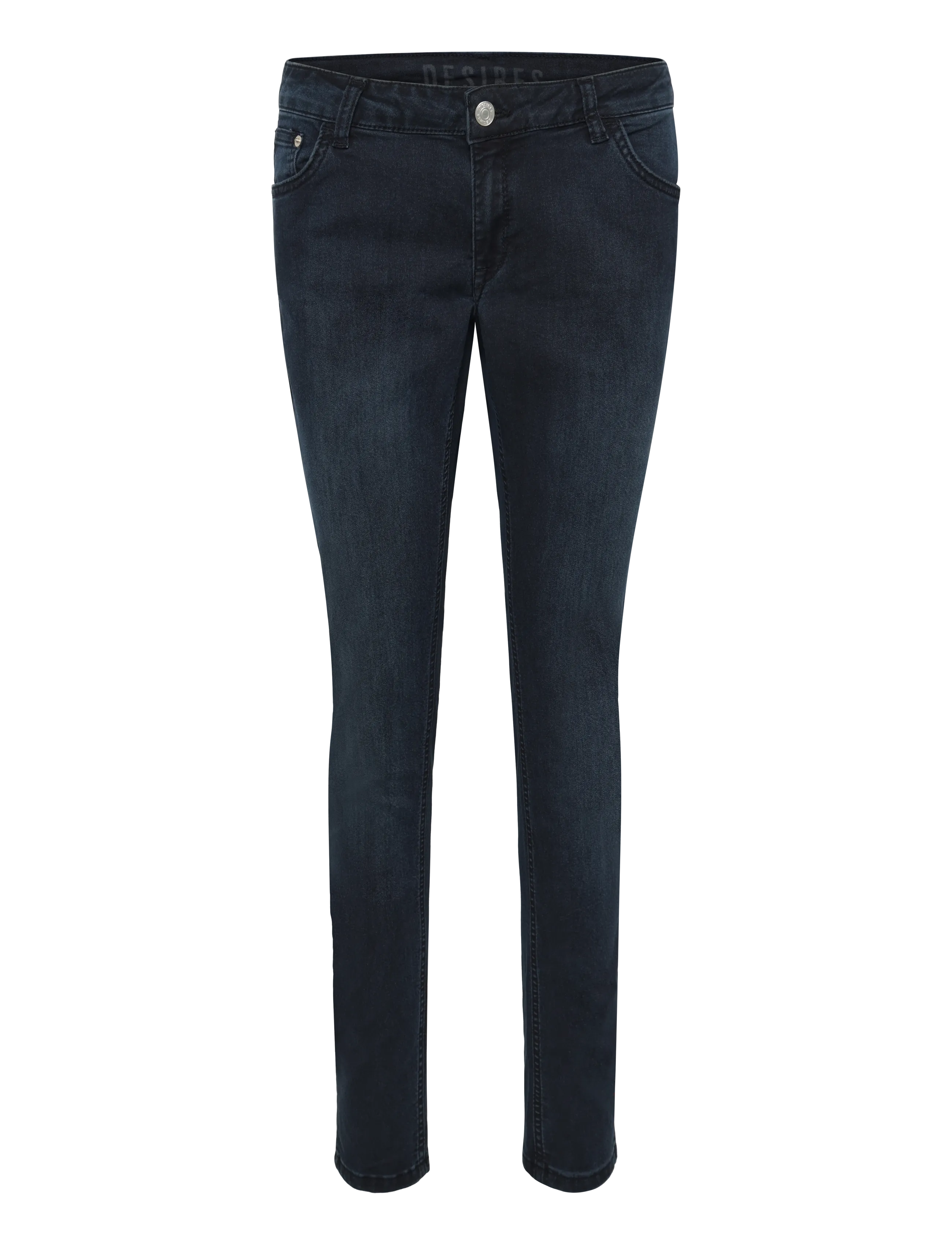 DESIRES Lola Low Power Jeans - Skinny jeans - DARK USED / navy