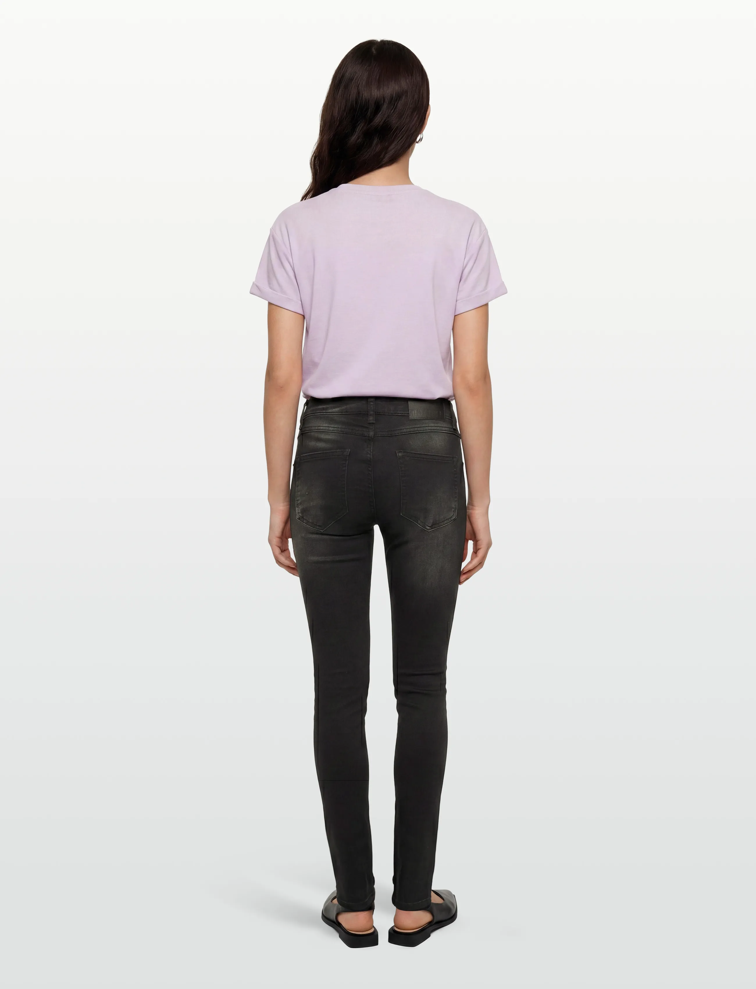 DESIRES - Lola Low Power Jeans - skinny jeans - sort - 4