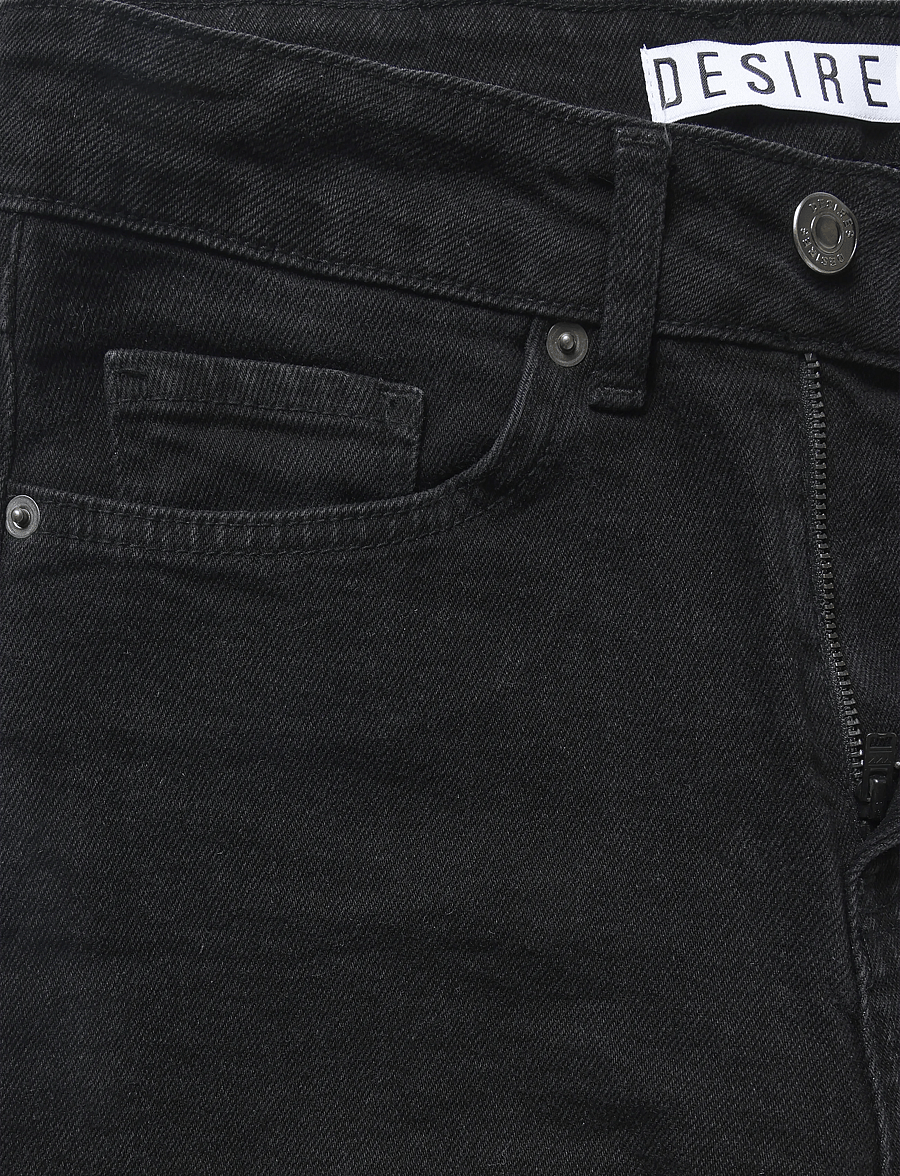 DESIRES - Lucky Jeans - tiesaus kirpimo džinsai - sort - 5