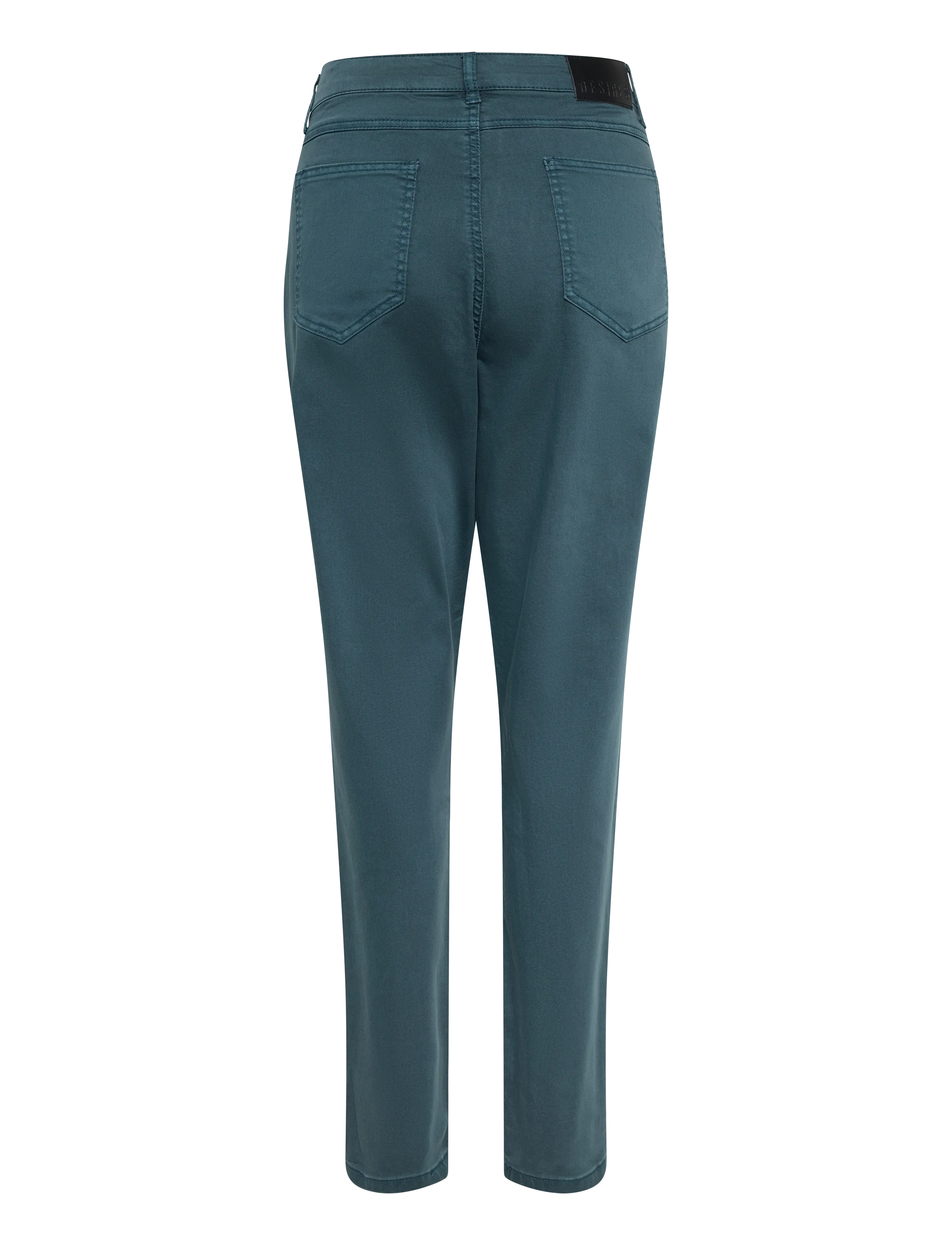 DESIRES - Lola Garment Dye Midwaist - slim fit bukser - atlantic deep - 2