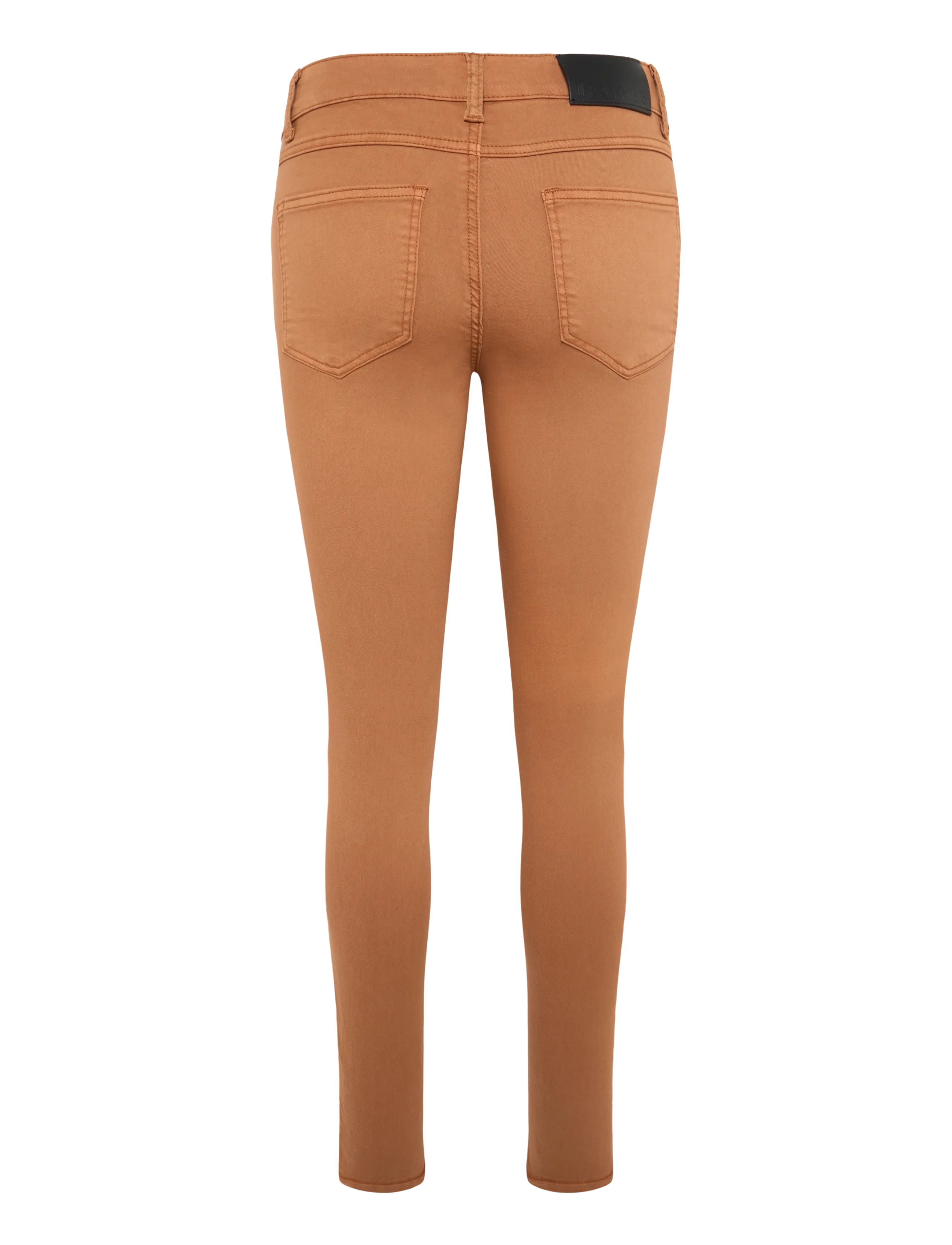 DESIRES - Lola Garment Dye Midwaist - slim fit bukser - sierra brown - 2