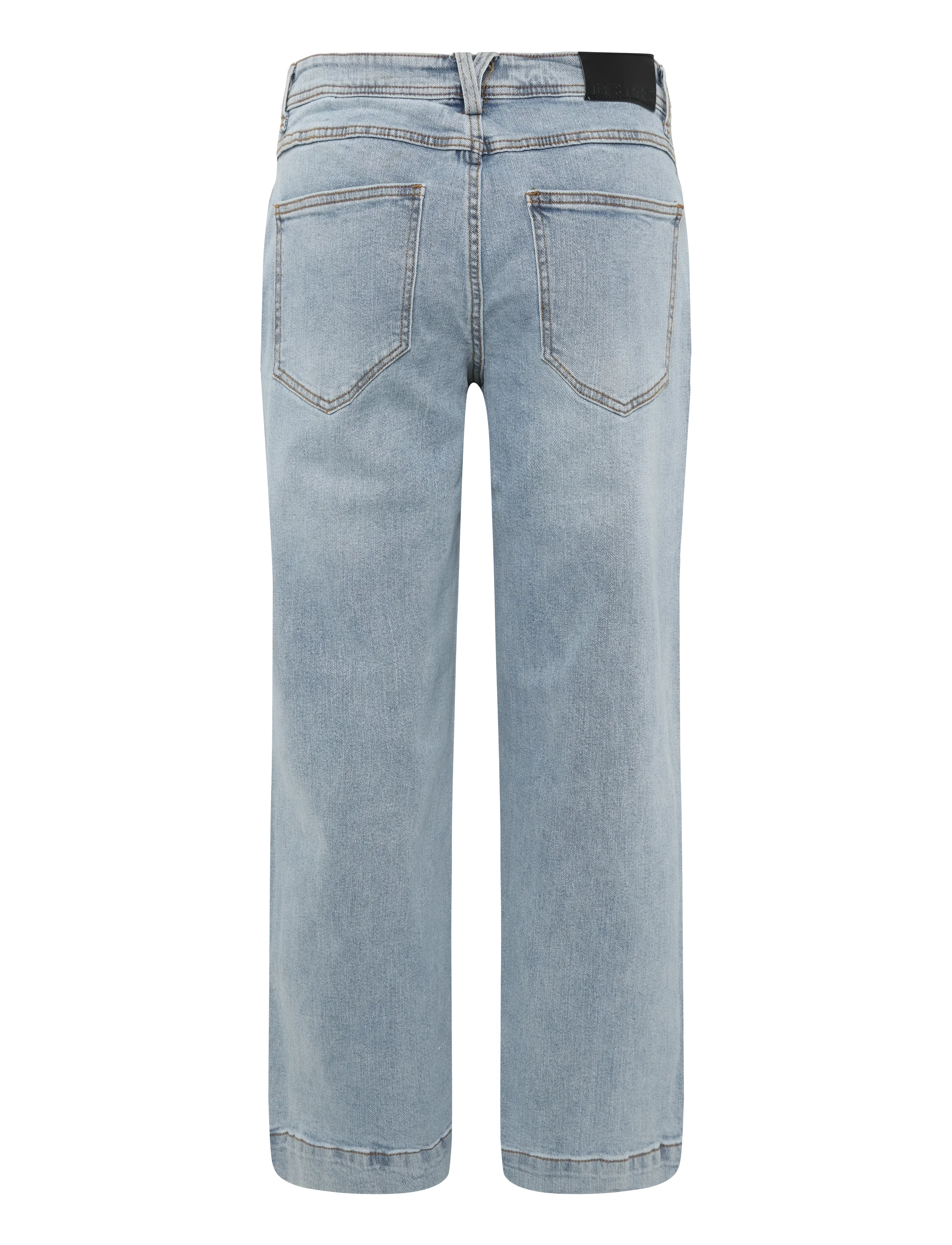 DESIRES - Florence Denim Bukser - brede jeans - light blue wash - 2