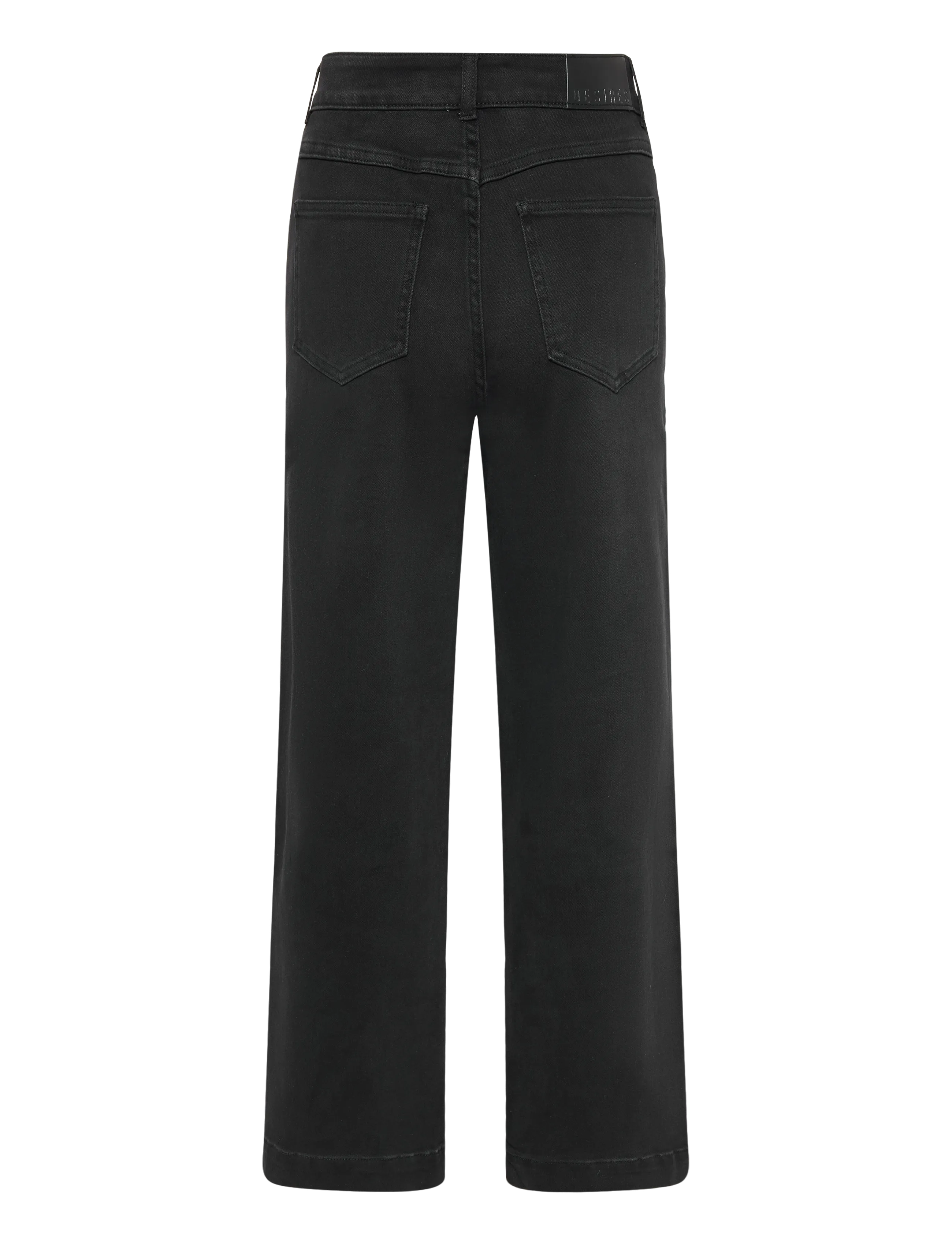 DESIRES - Florence Højtaljet Jeans - brede jeans - black washed - 2